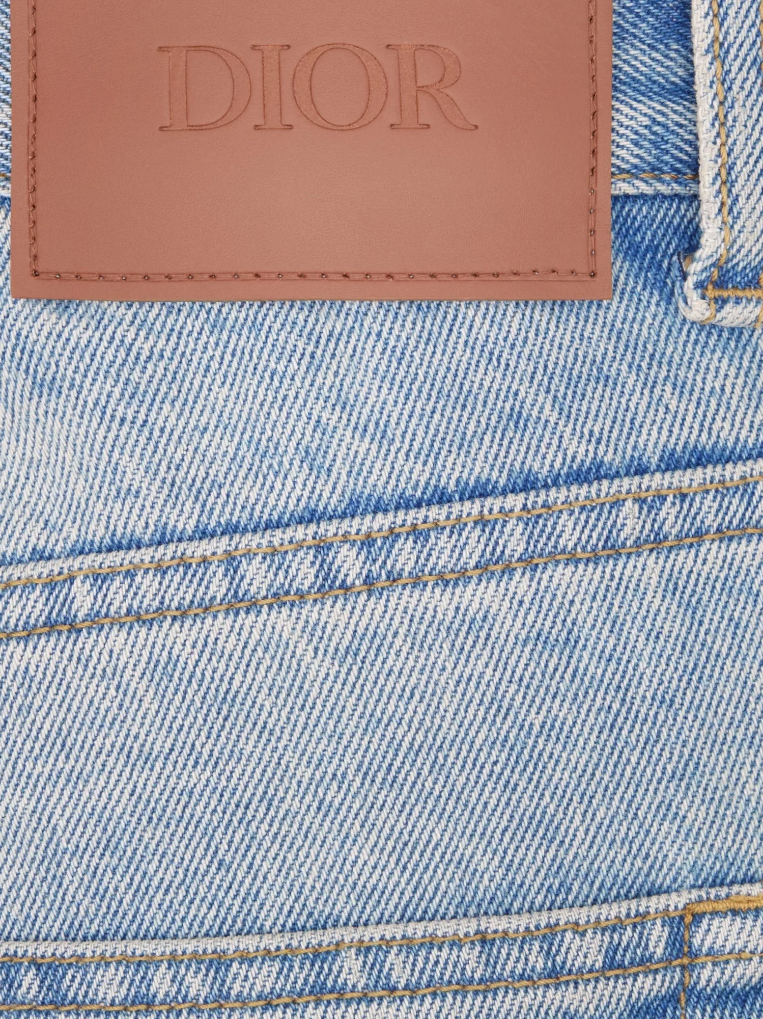 Dior Blue Denim Jeans - Image 3