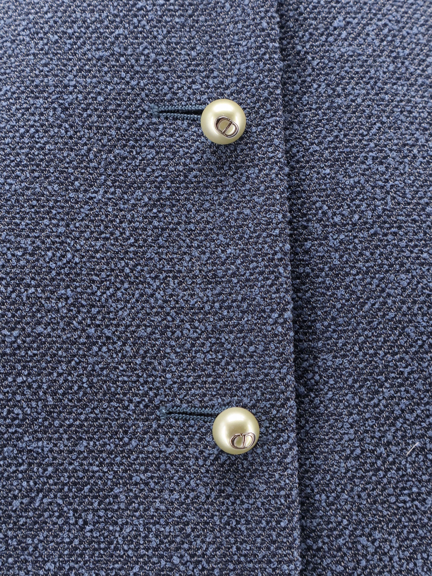 Dior Bouclé Virgin Wool Blend Blazer - Image 3