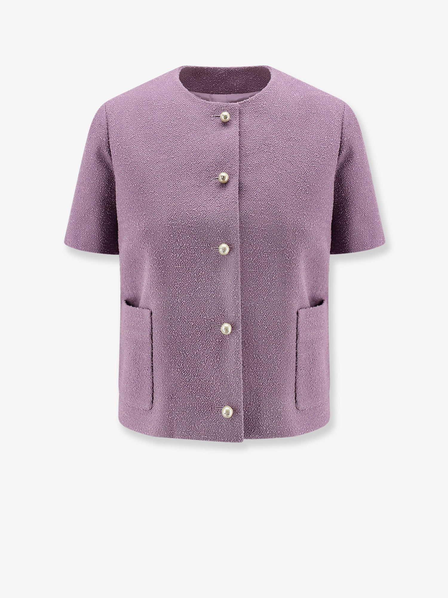 Dior Bouclé Virgin Wool Blend Blazer - Image 4