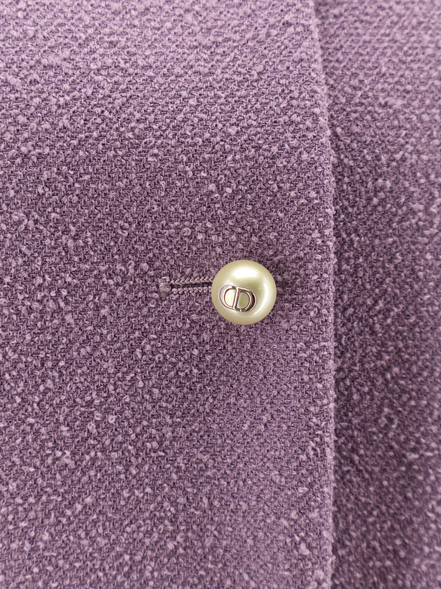 Dior Bouclé Virgin Wool Blend Blazer - Image 6
