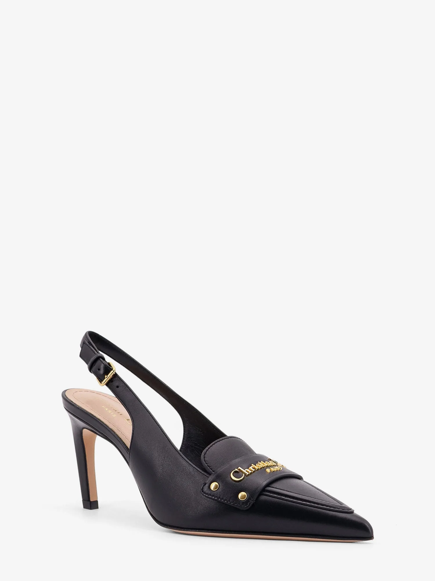 Dior Boy Leather Decolleté Slingback - Image 2
