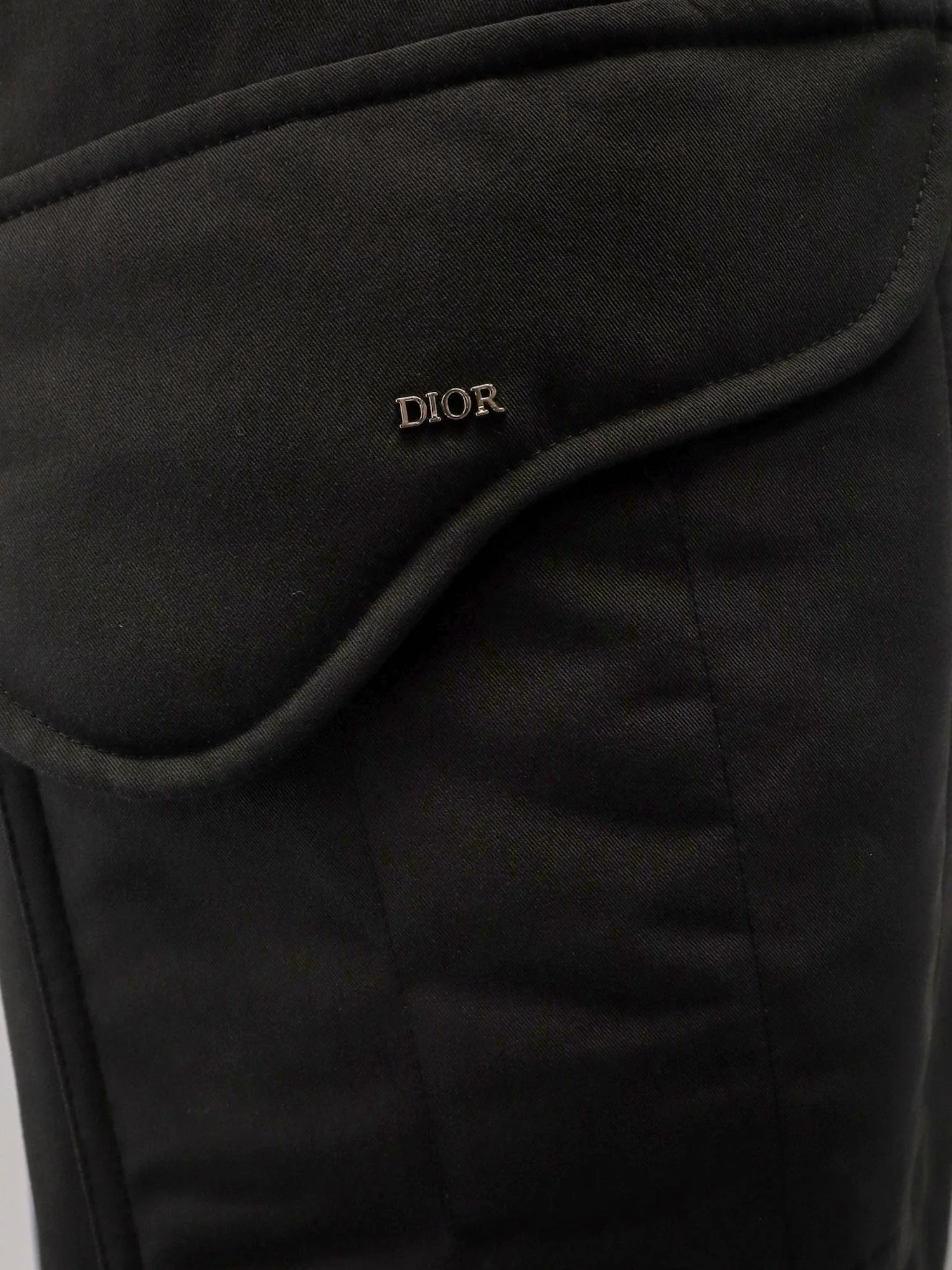 Dior Cargo Cotton Blend Trousers - Image 3
