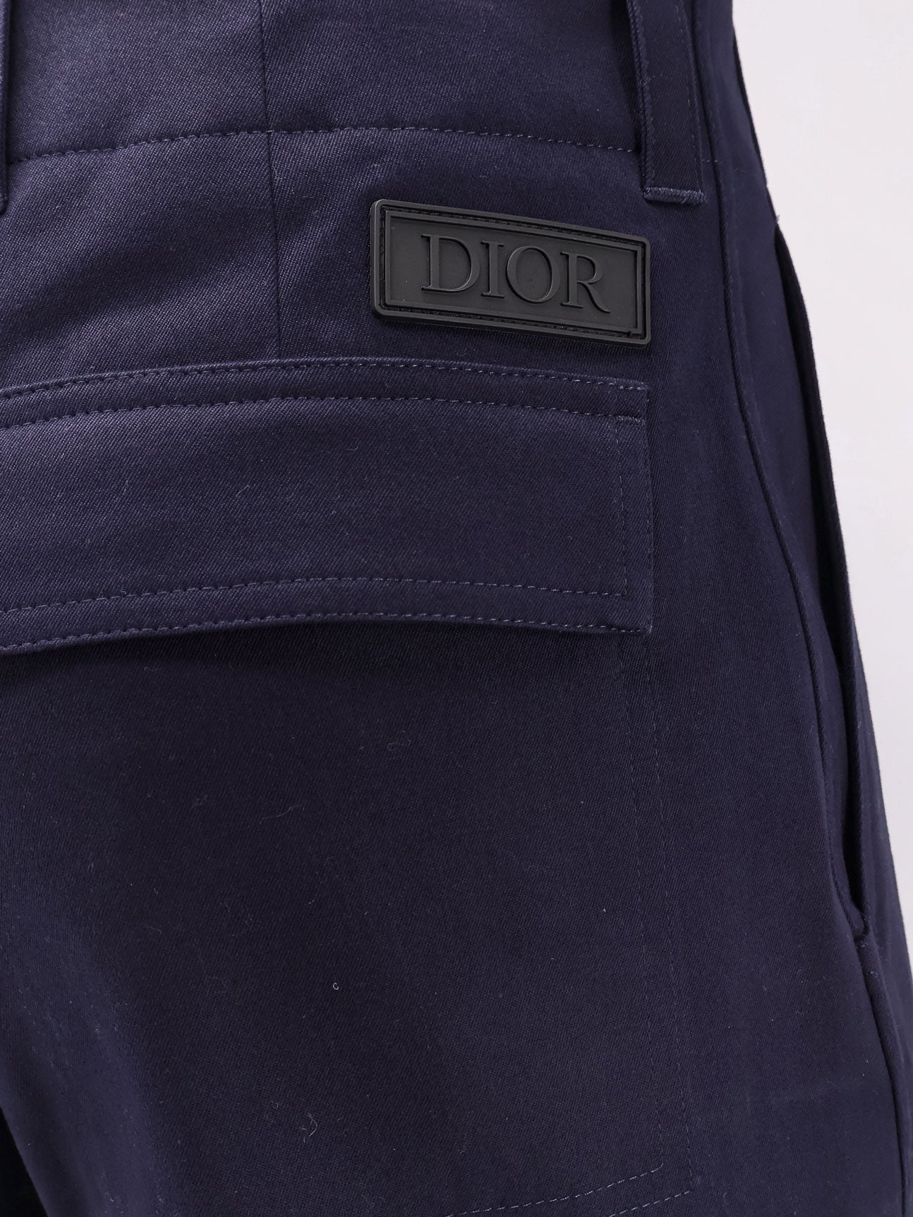 Dior Cargo Cotton Trousers - Image 3