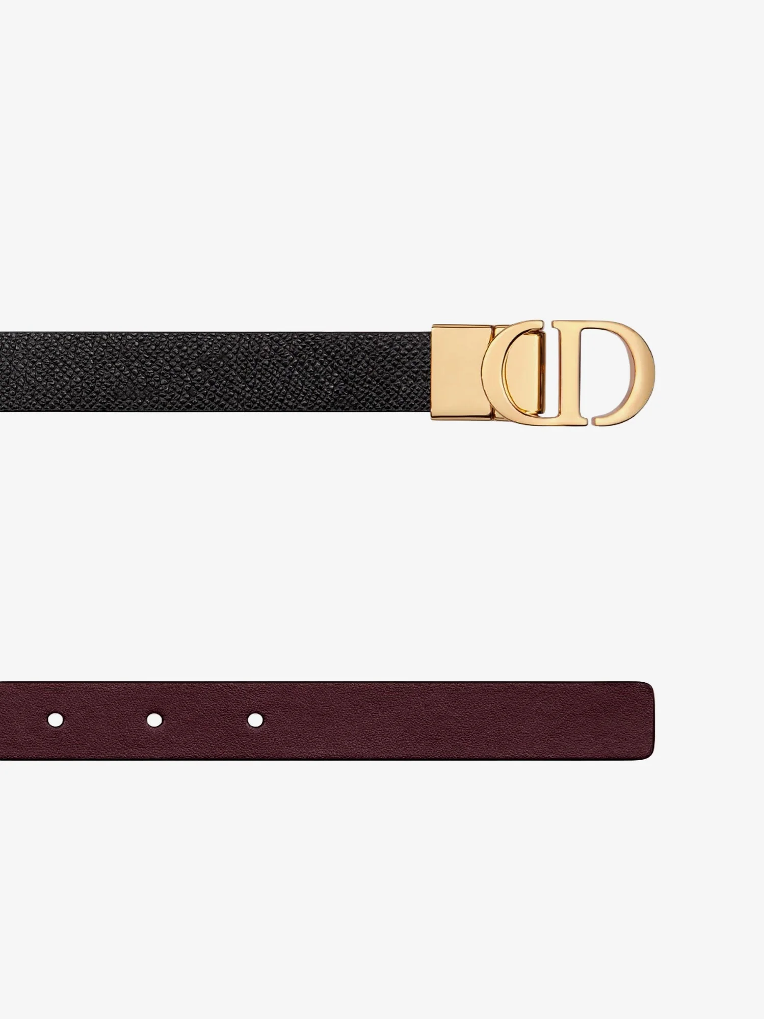 Dior Cd 30 Montaigne Leather Belt - Image 4