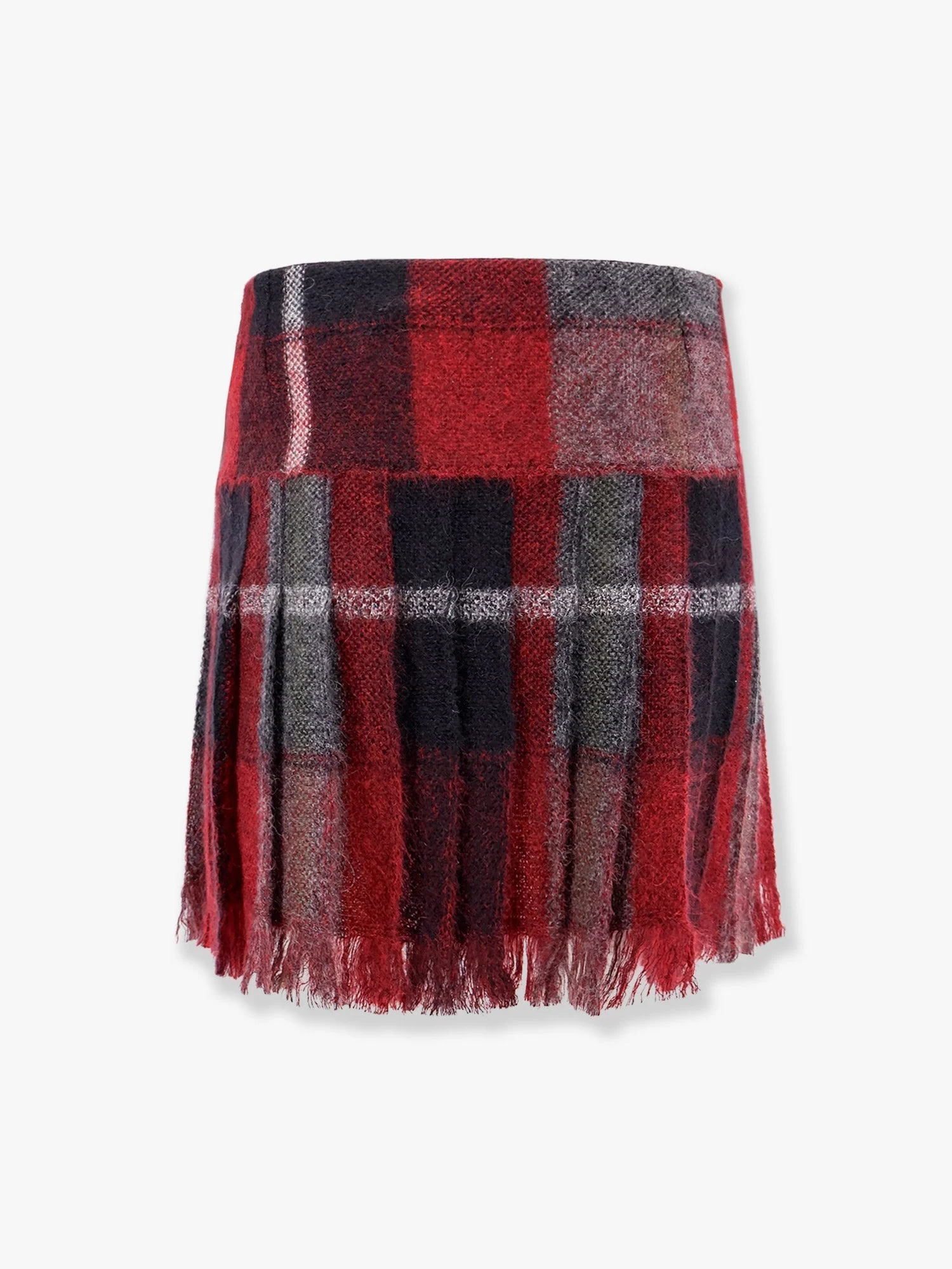 Dior Check'n'dior Madras Mohair And Wool Kilt - Image 2