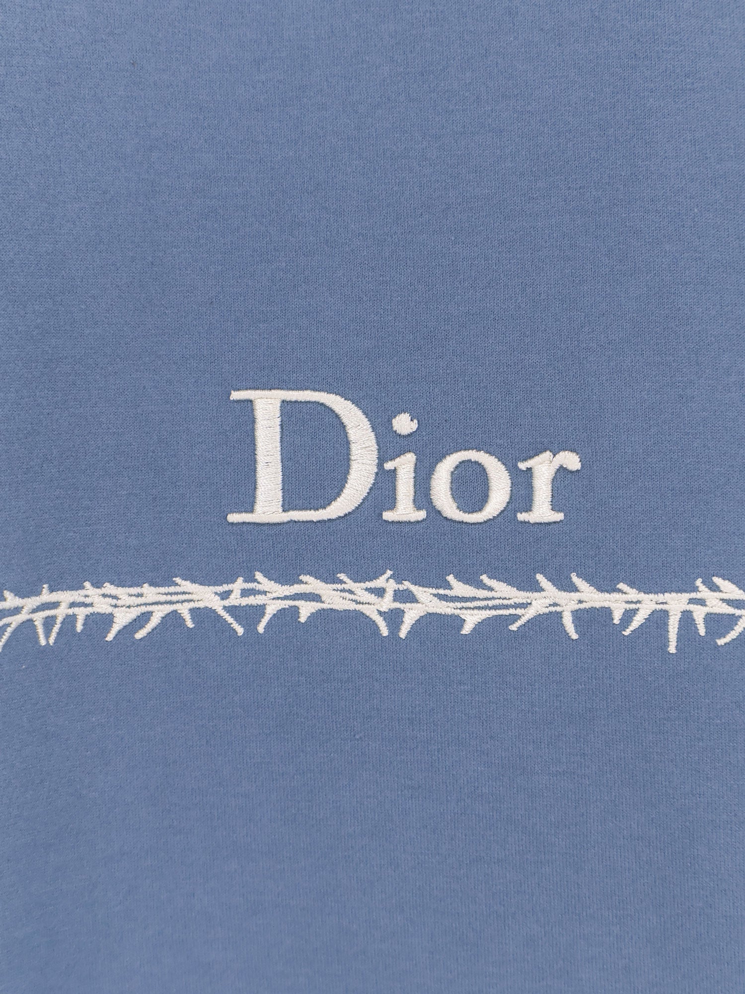 Dior Cotton T-Shirt With Book Cover Embroidery - Image 3