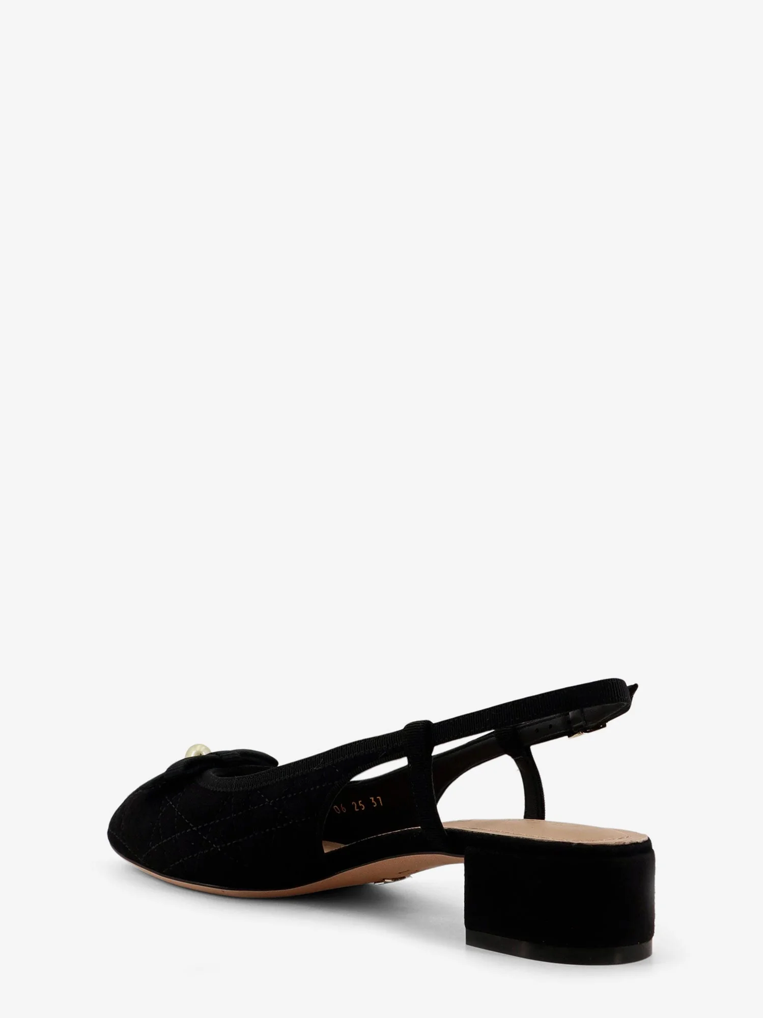 Dior Dior Ballet Cannage Quilted Slingback Pumps - Image 3