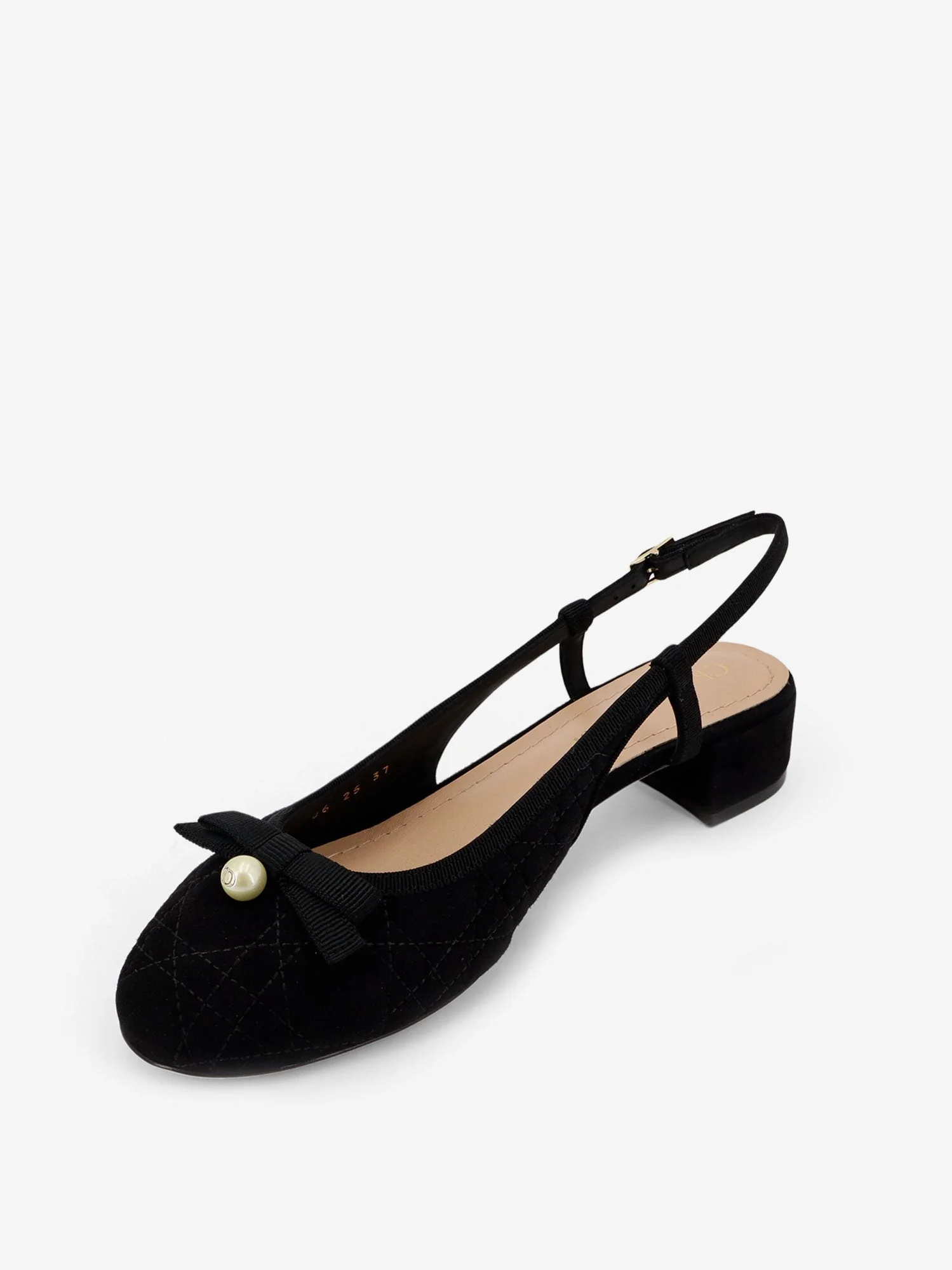 Dior Dior Ballet Cannage Quilted Slingback Pumps - Image 4