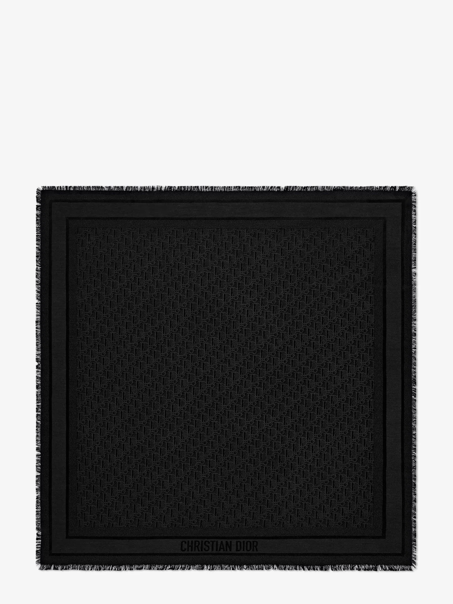 Dior Dior Oblique Cashmere And Silk Shawl