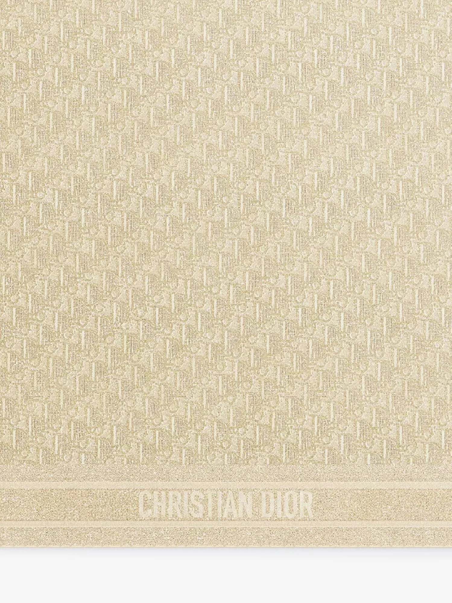 Dior Dior Oblique Lurex Silk Foulard - Image 4