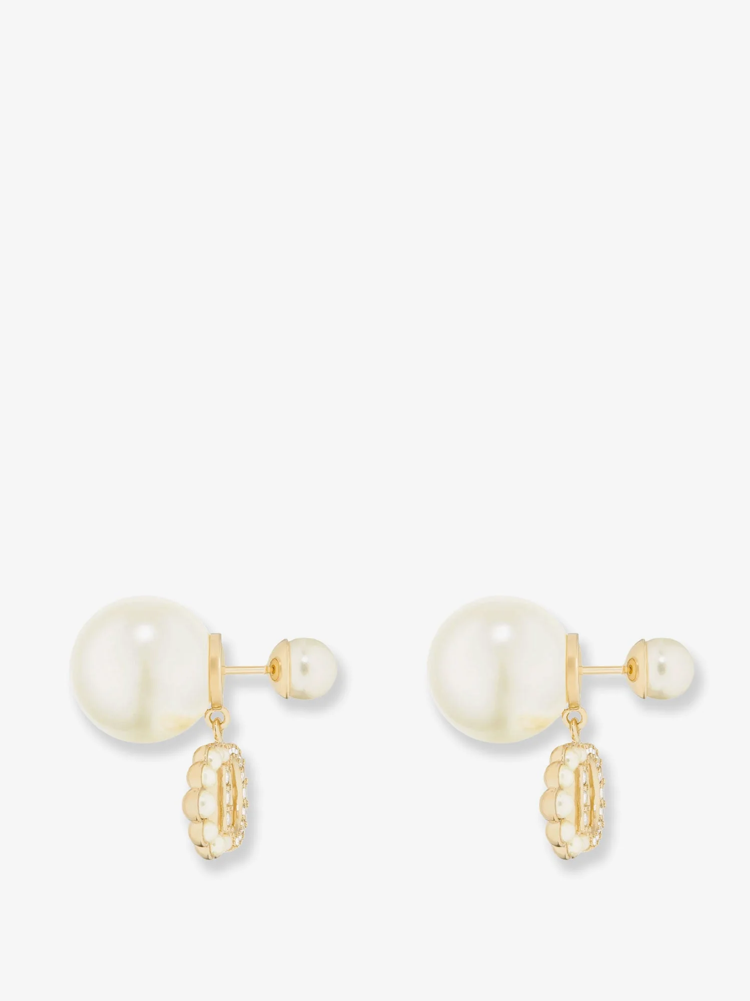 Dior Dior Tribales Metal Earrings With Gold Finish Metal - Image 2