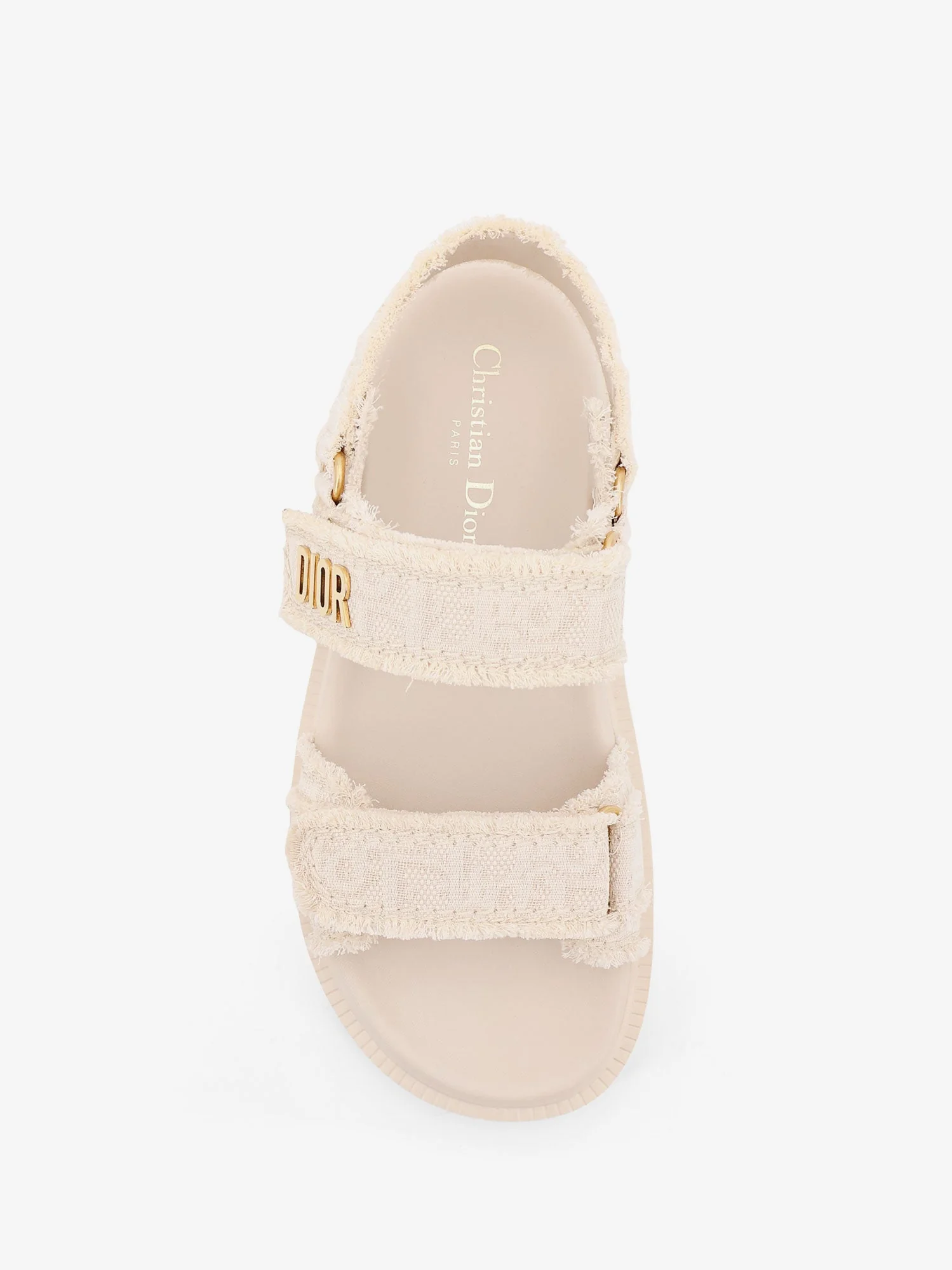 Dior Dioract Fabric Sandals With Dior Oblique Motif - Image 5