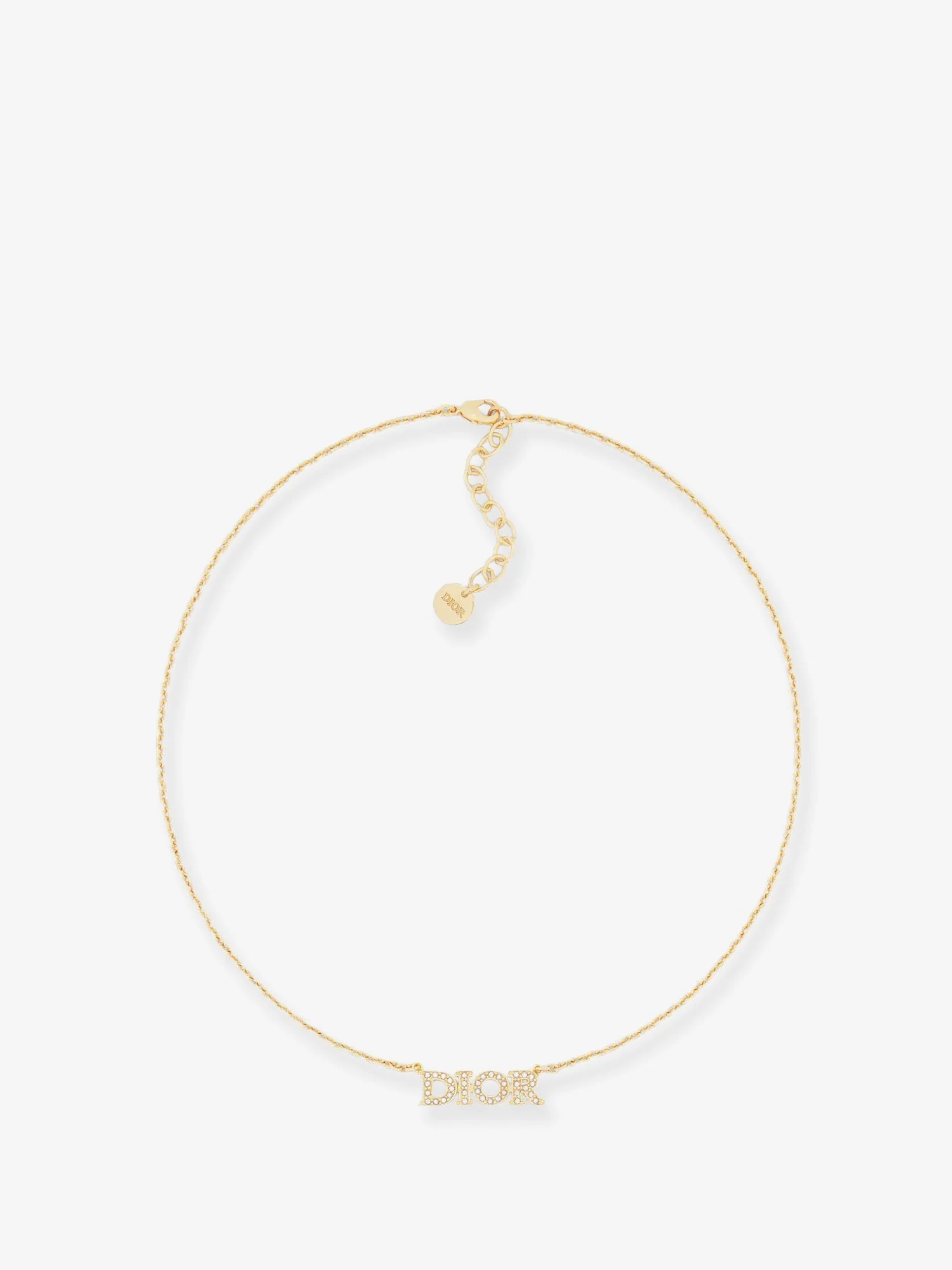 Dior Diorevolution Metal Necklace With Gold Finishes