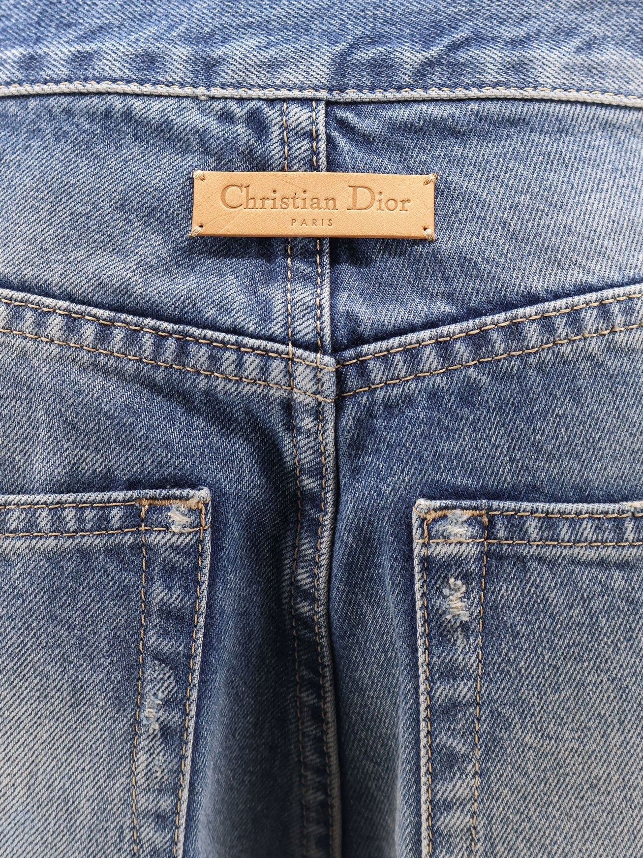 Dior Flared Jeans With Destroyed Effect - Image 3