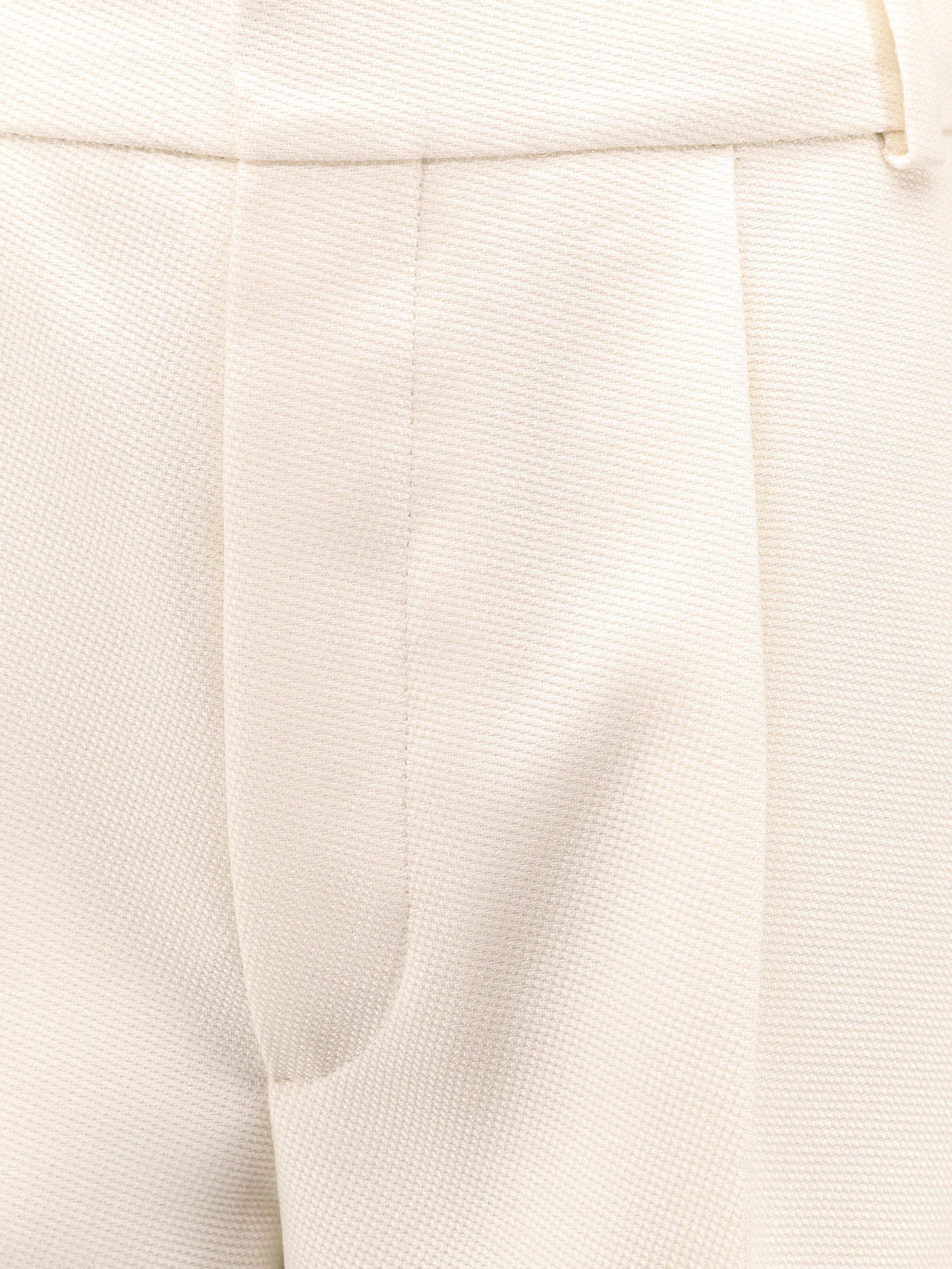 Dior Flared Virgin Wool And Silk Trousers - Image 3
