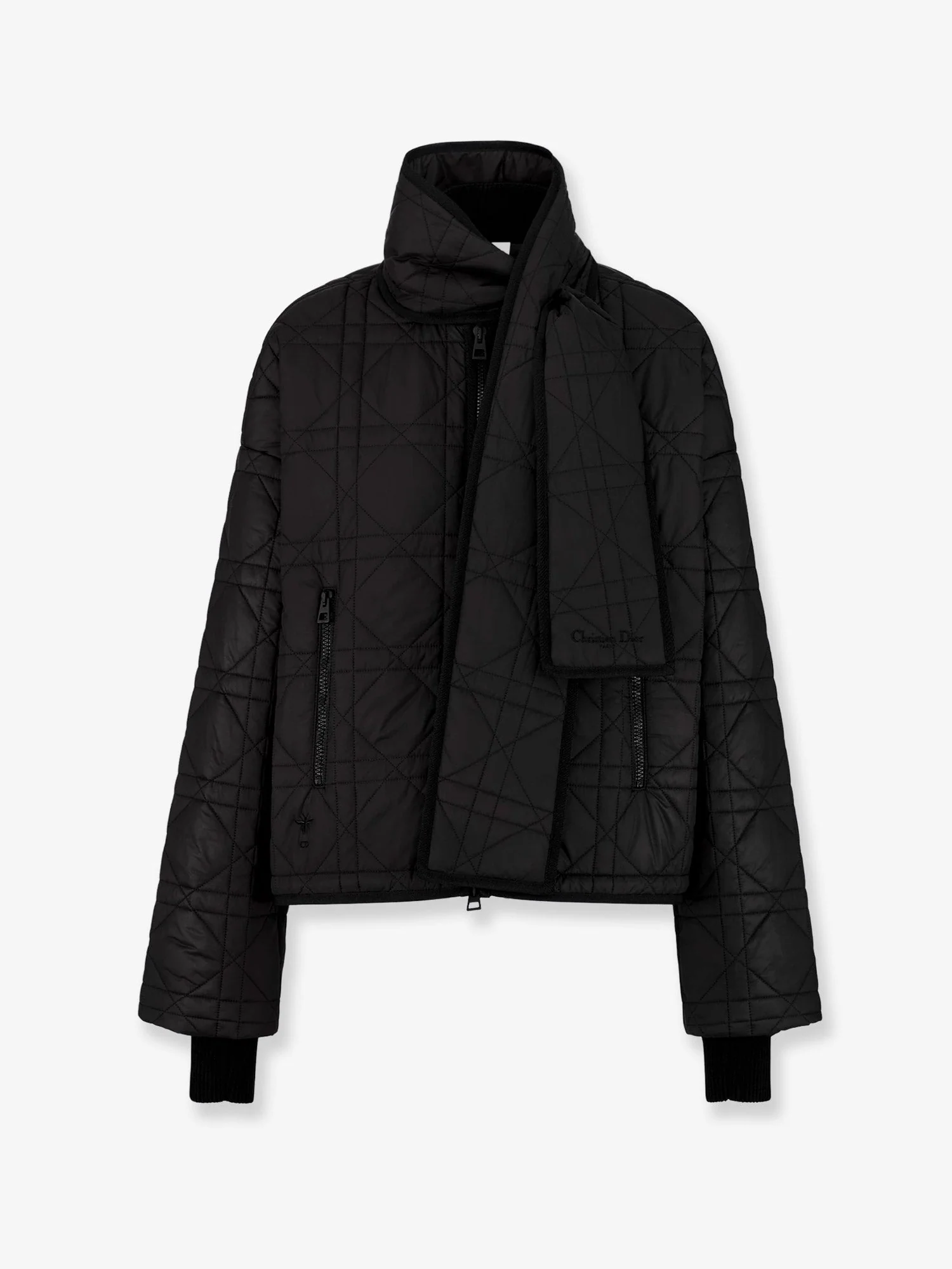 Dior Jacket With Scarf And Cannage Motif