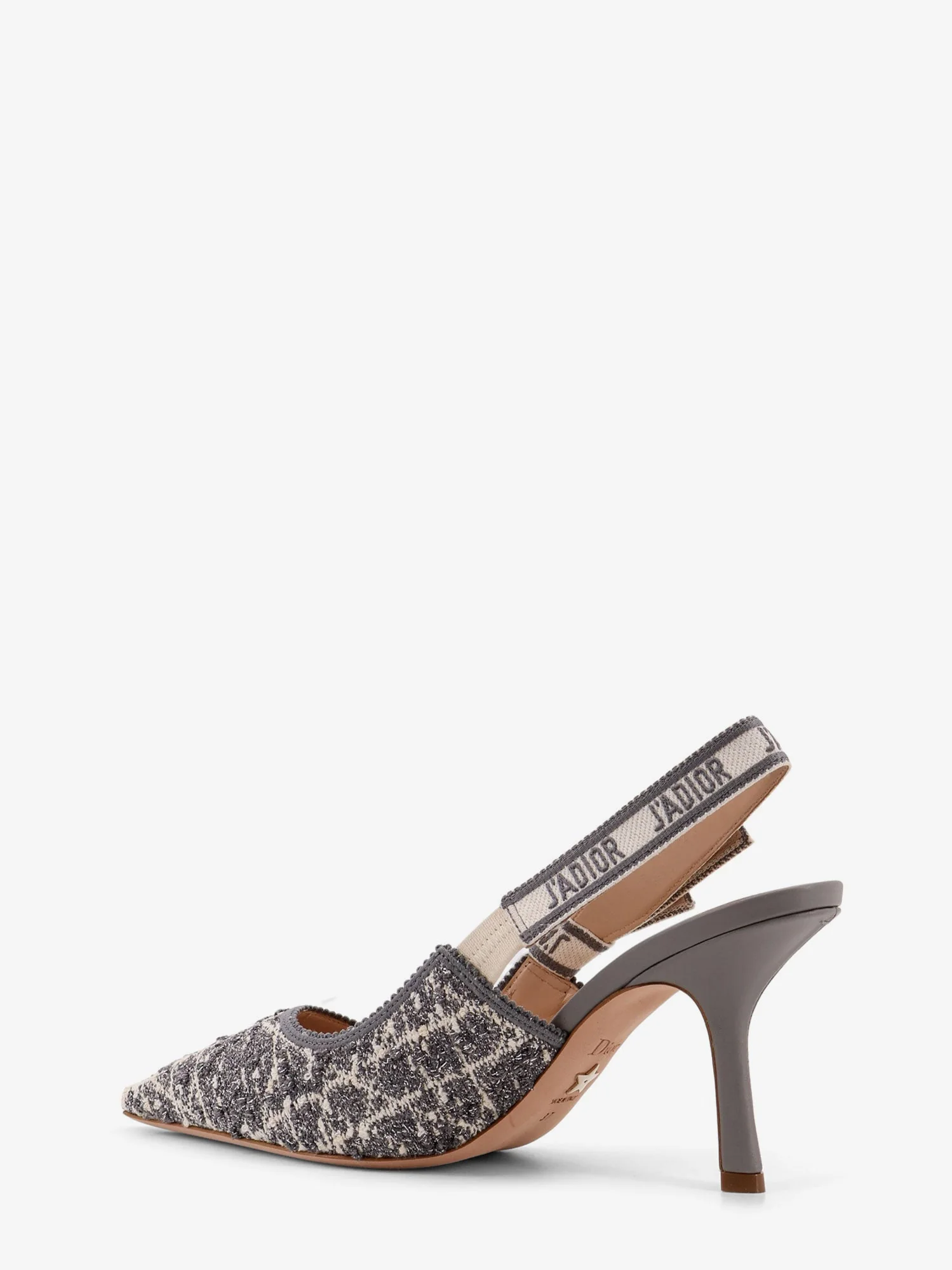 Dior J'adior Cannage Tweed Slingback Pumps - Image 3