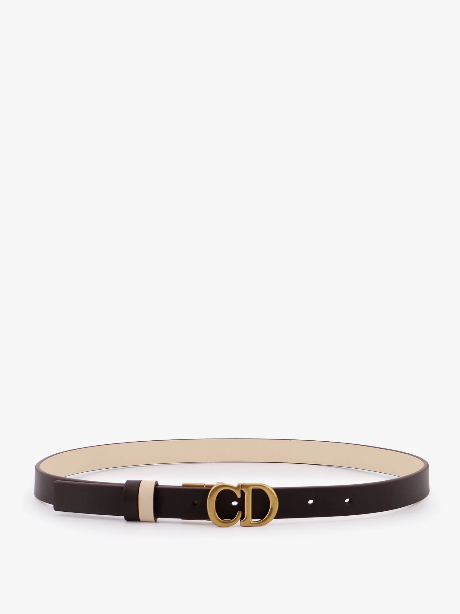 Dior Leather Saddle Belt