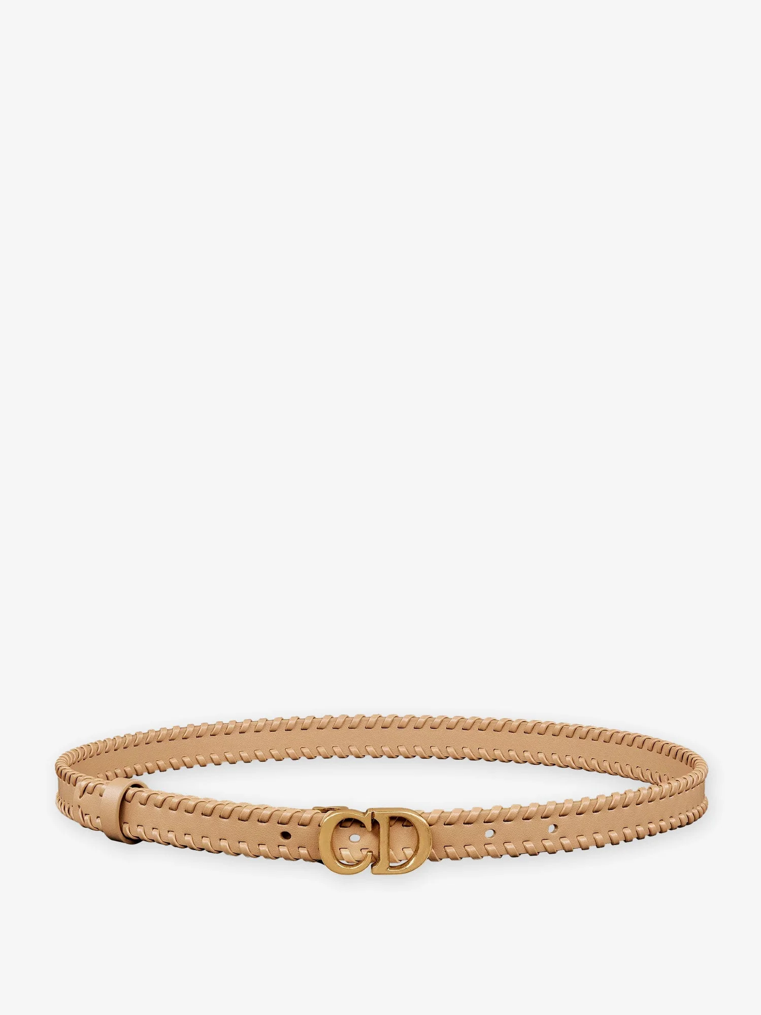 Dior Saddle Leather Belt