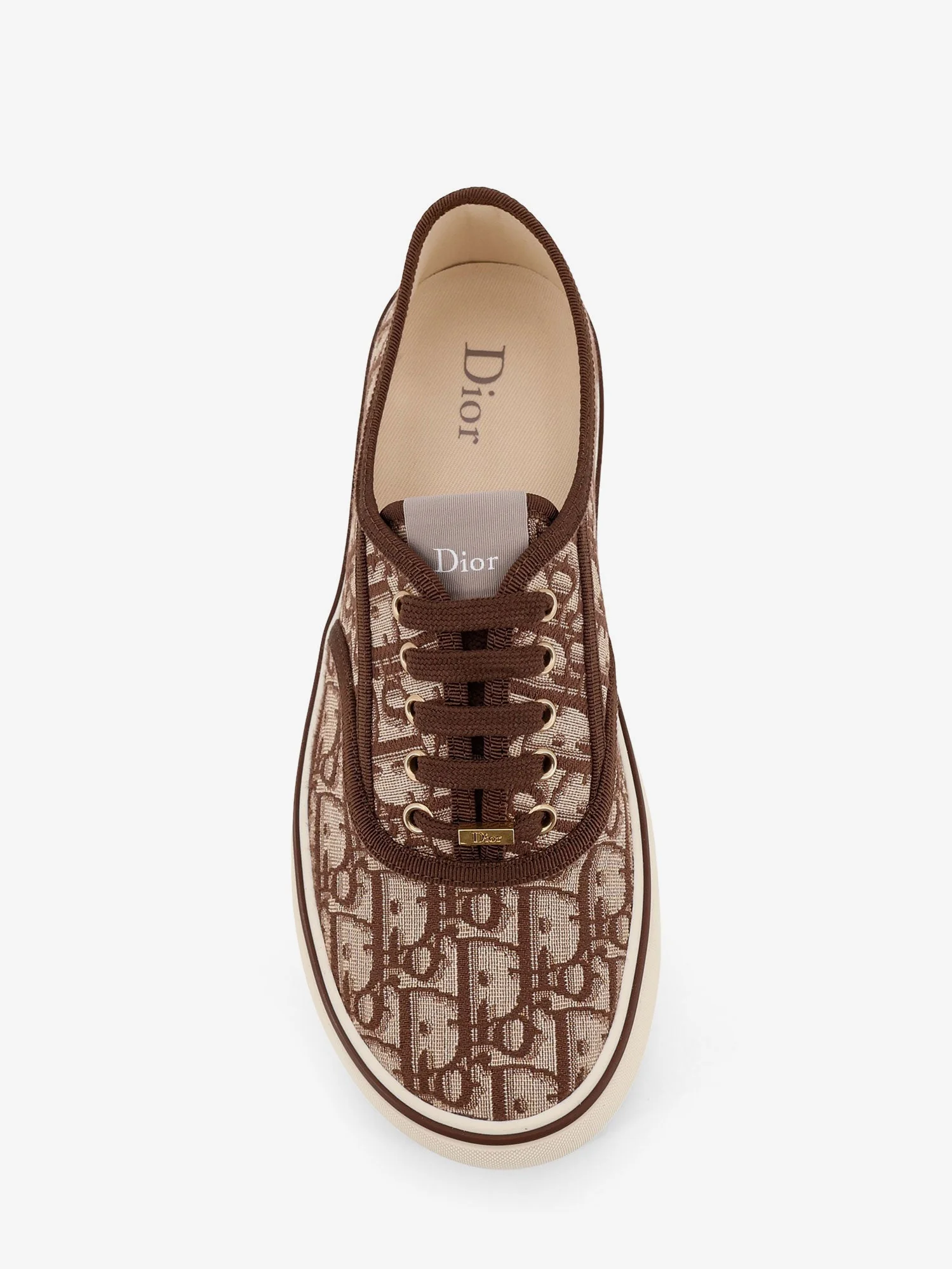 Dior Saltwind Canvas Sneakers With Dior Oblique Embroidery - Image 5