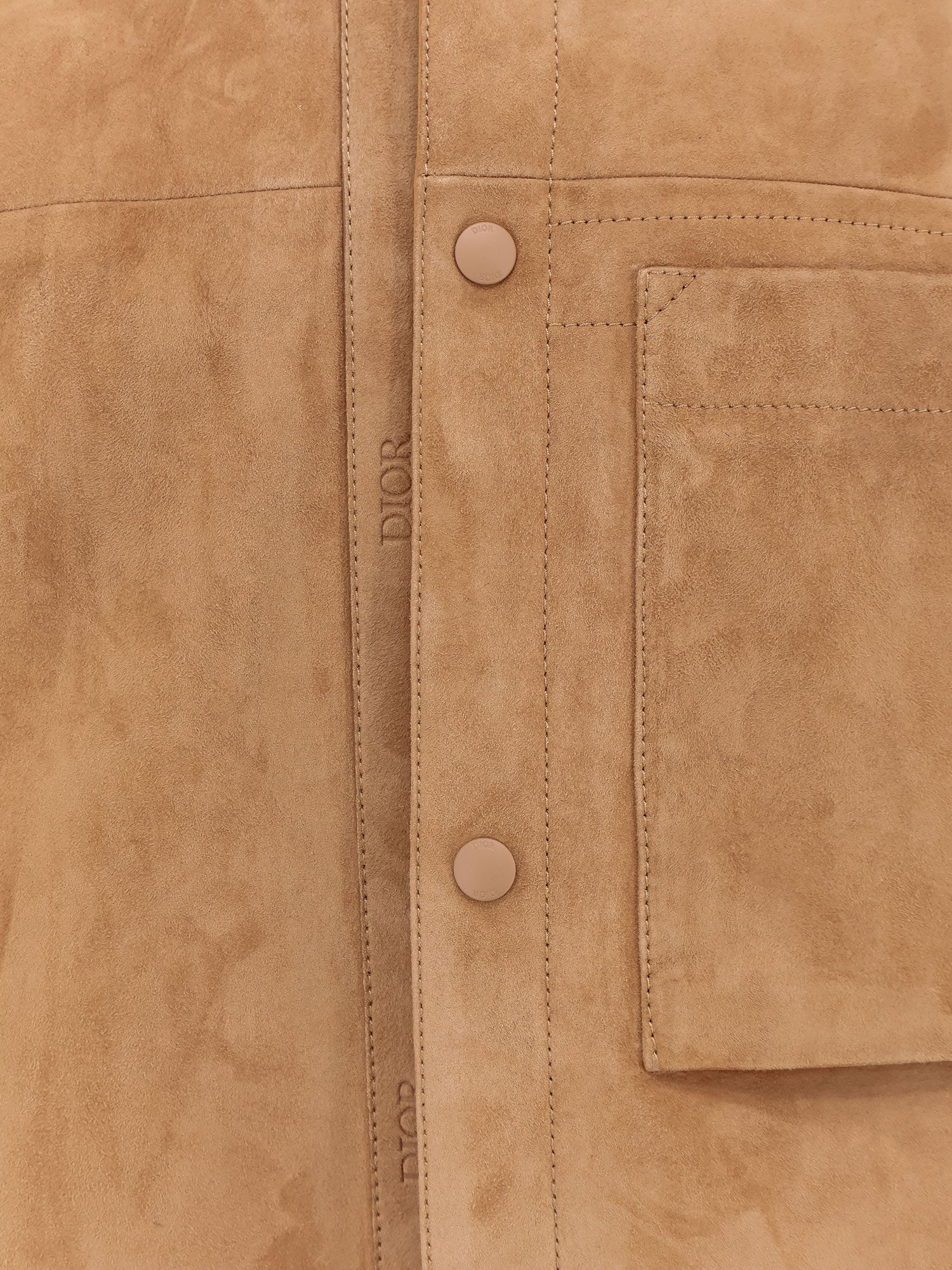 Dior Suede Jacket With Dior Engravings - Image 3