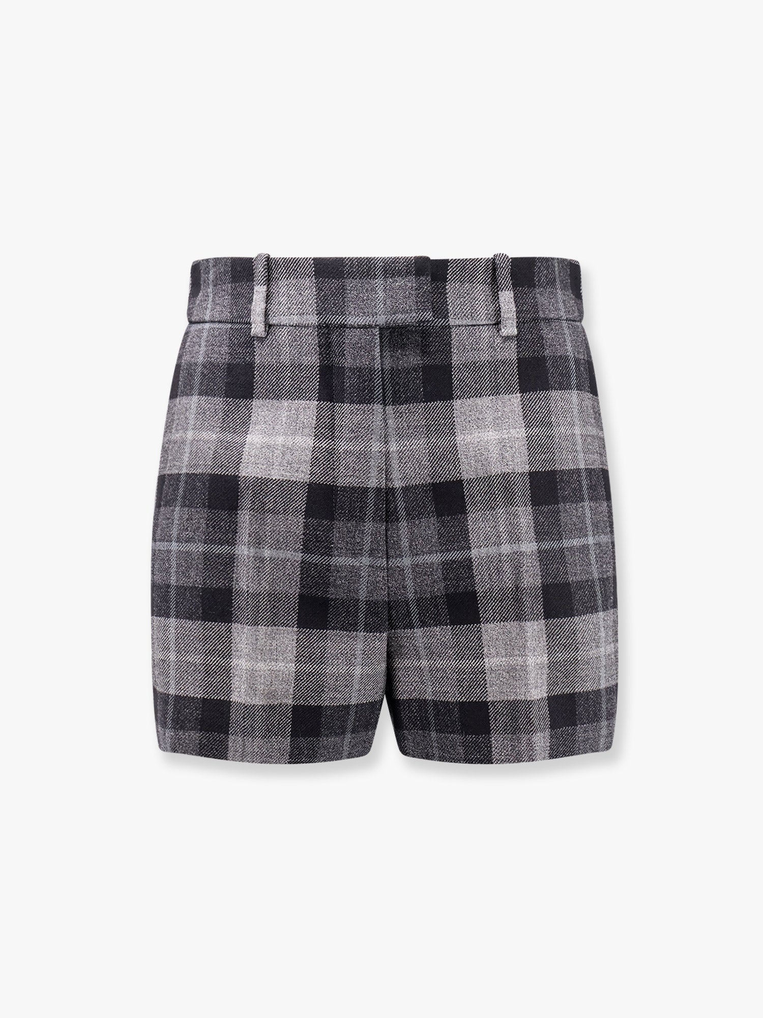 Dior Tartan Wool Shorts With Check'n'dior Motif - Image 4