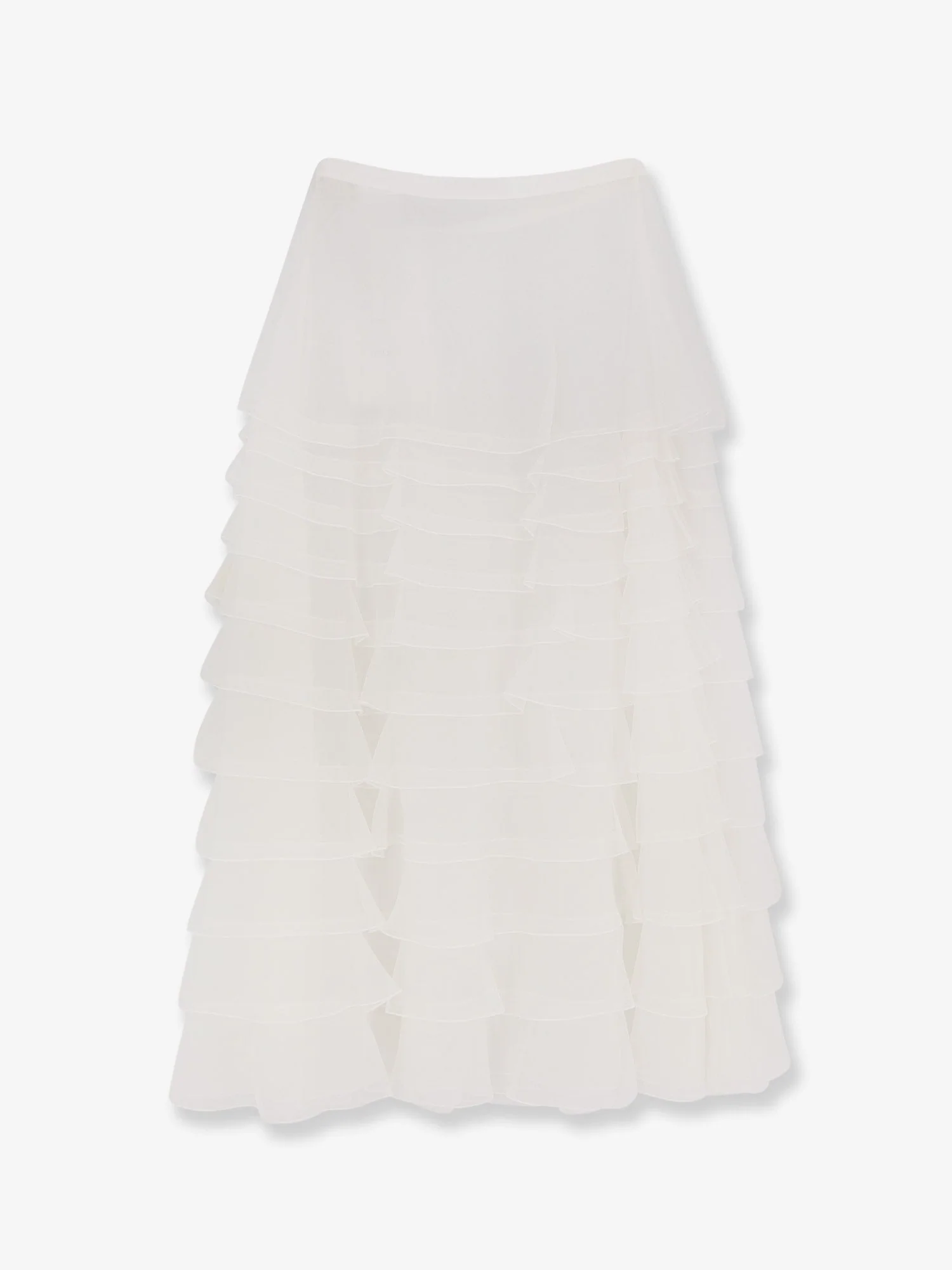 Dior Voile Ruffle Skirt - Image 2