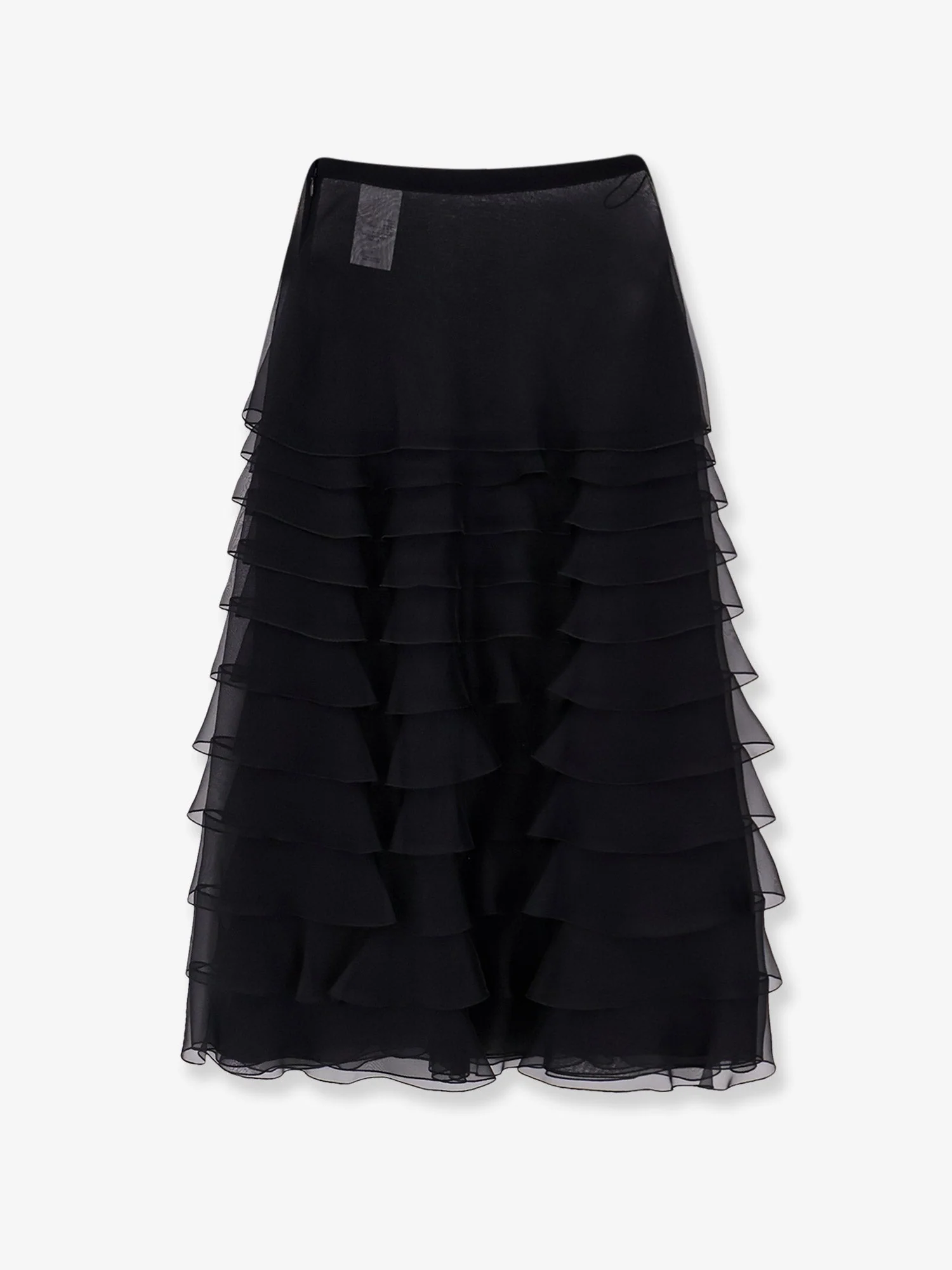 Dior Voile Ruffle Skirt - Image 5