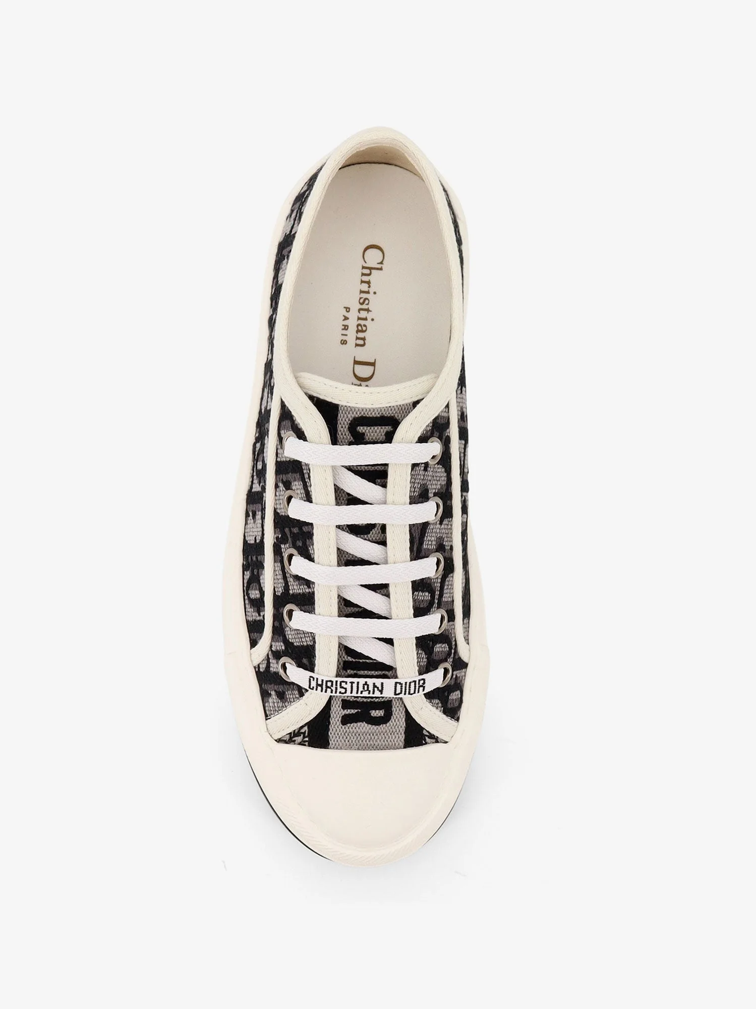 Dior Walk'n'dior Low-Top Dior Oblique Canvas Sneakers - Image 5