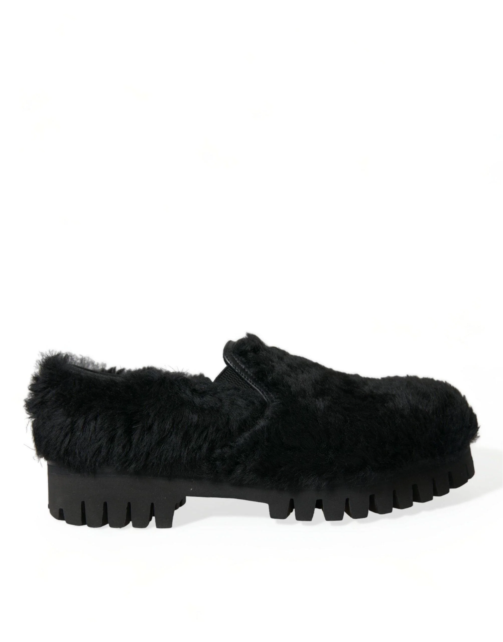 Dolce & Gabbana Men's Leather Slip-on Loafers