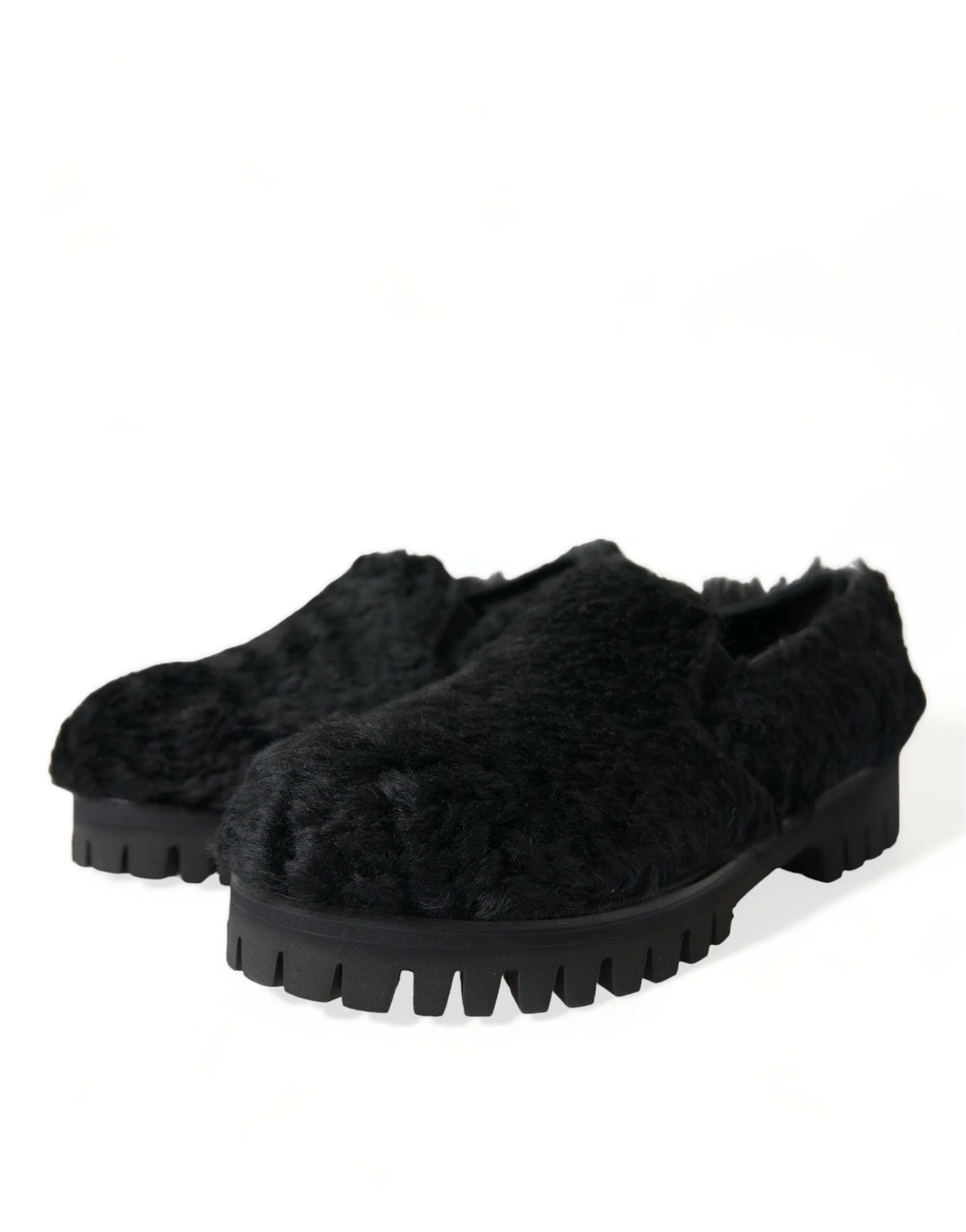 Dolce & Gabbana Men's Leather Slip-on Loafers - Image 3
