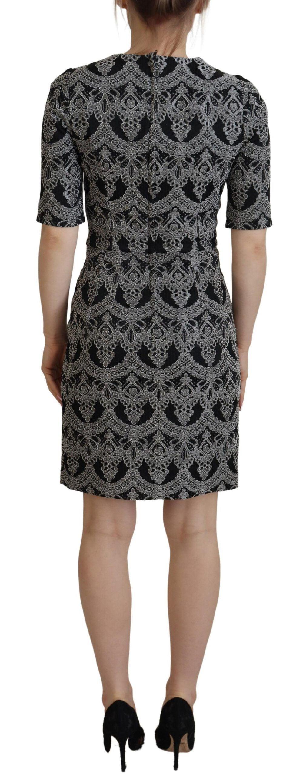 Dolce & Gabbana Jacquard Sheath Dress - Image 3