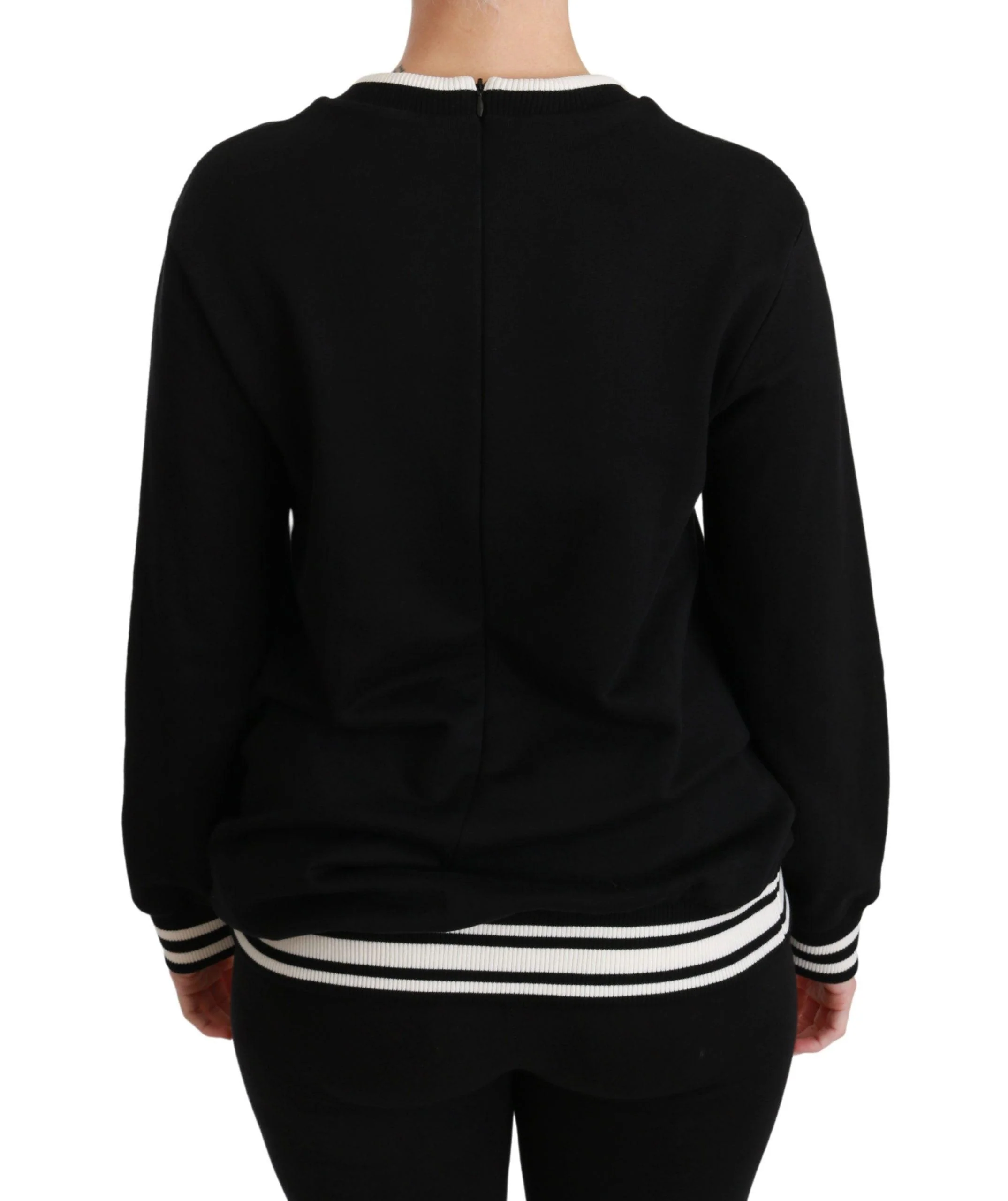 Dolce & Gabbana Black Rinascimento #DGmillennials Sweater - Image 4