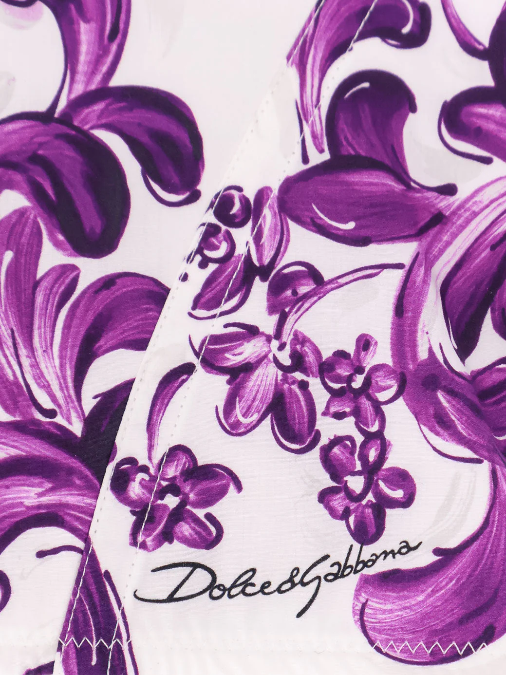Dolce & Gabbana Cotton Blend Bustier Top With Maiolica Print - Image 5