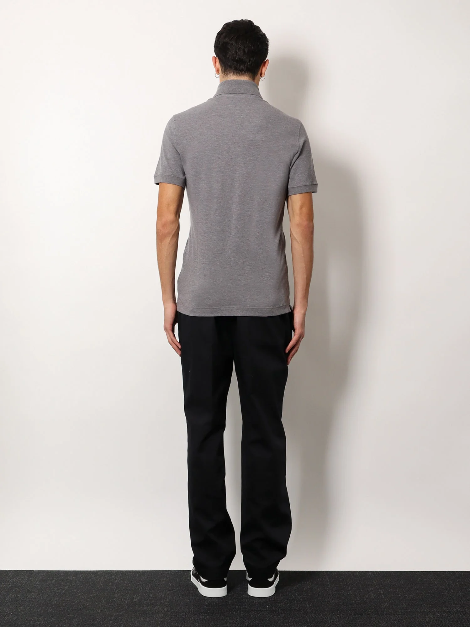 Dolce & Gabbana Cotton Polo Shirt With Dolce&Gabbana Milano Plate - Image 3