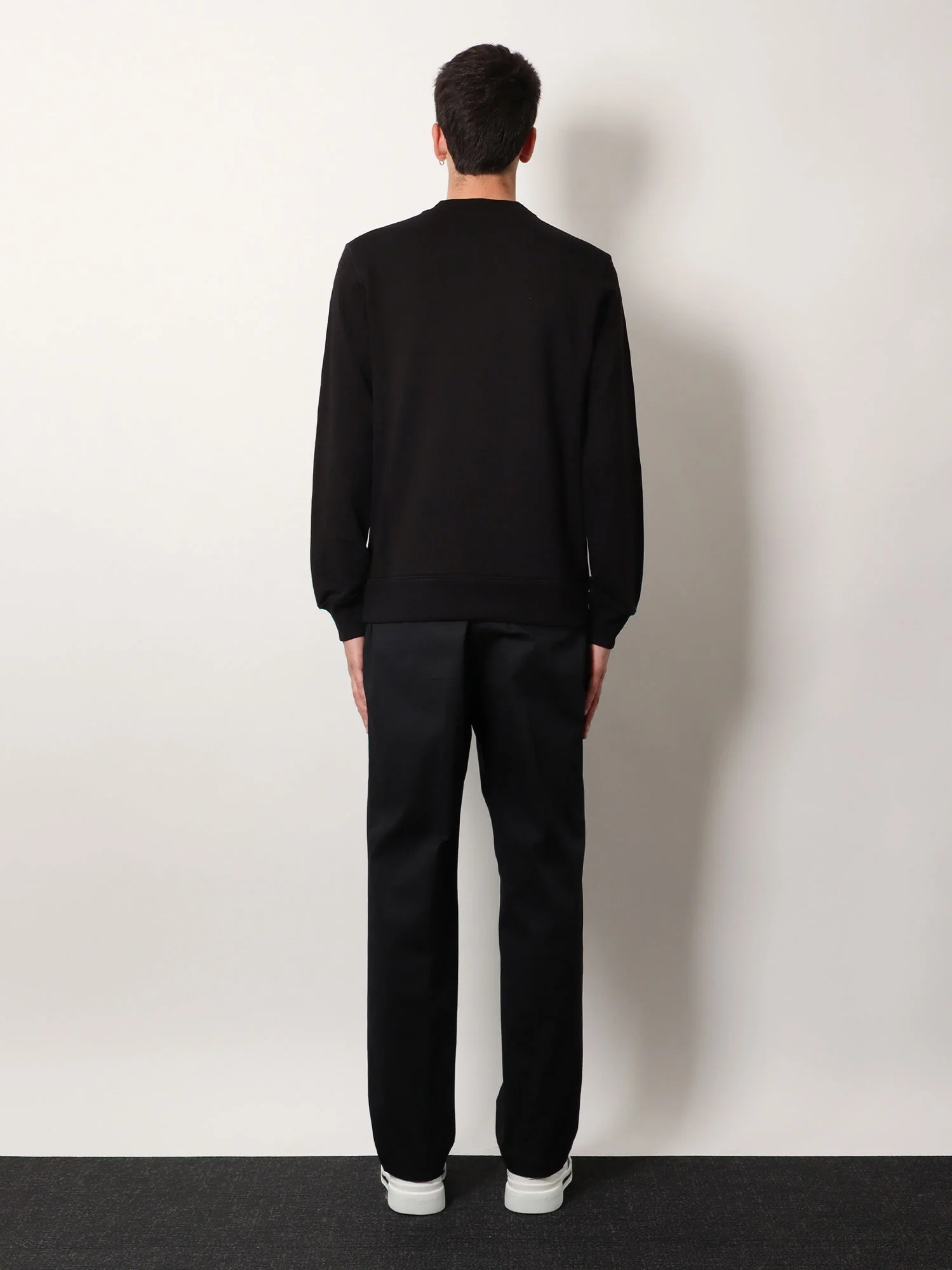 Dolce & Gabbana Cotton Sweatshirt With Logo Patch - Image 3