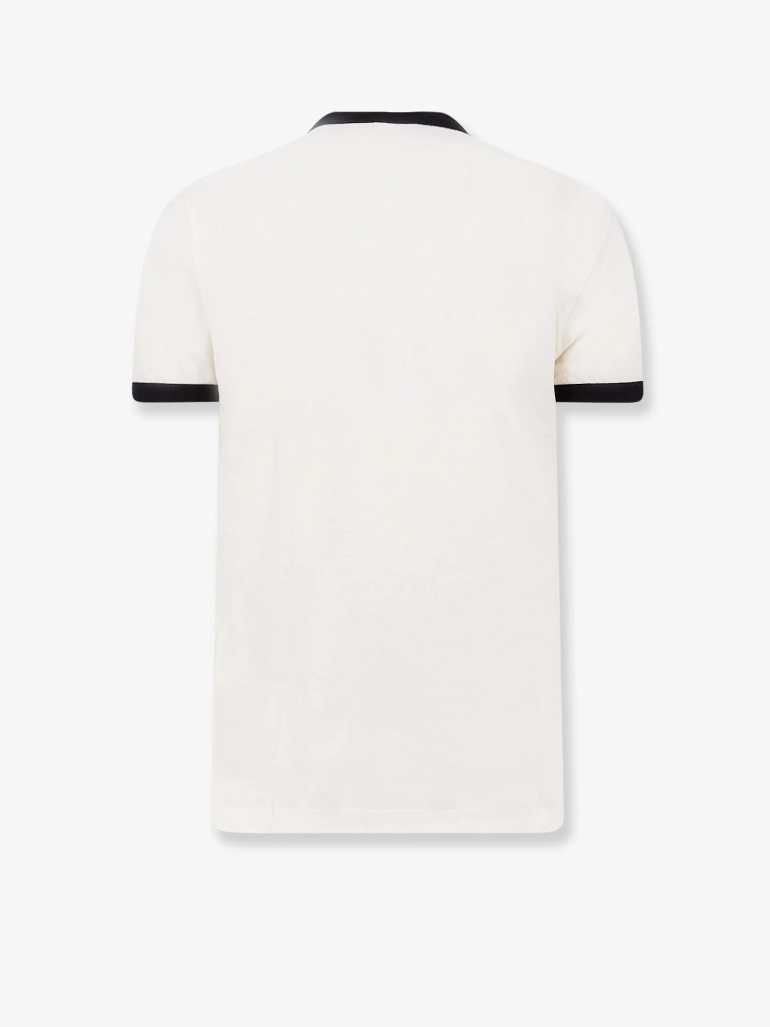Dolce & Gabbana Cotton T-Shirt With Flocked Print - Image 4