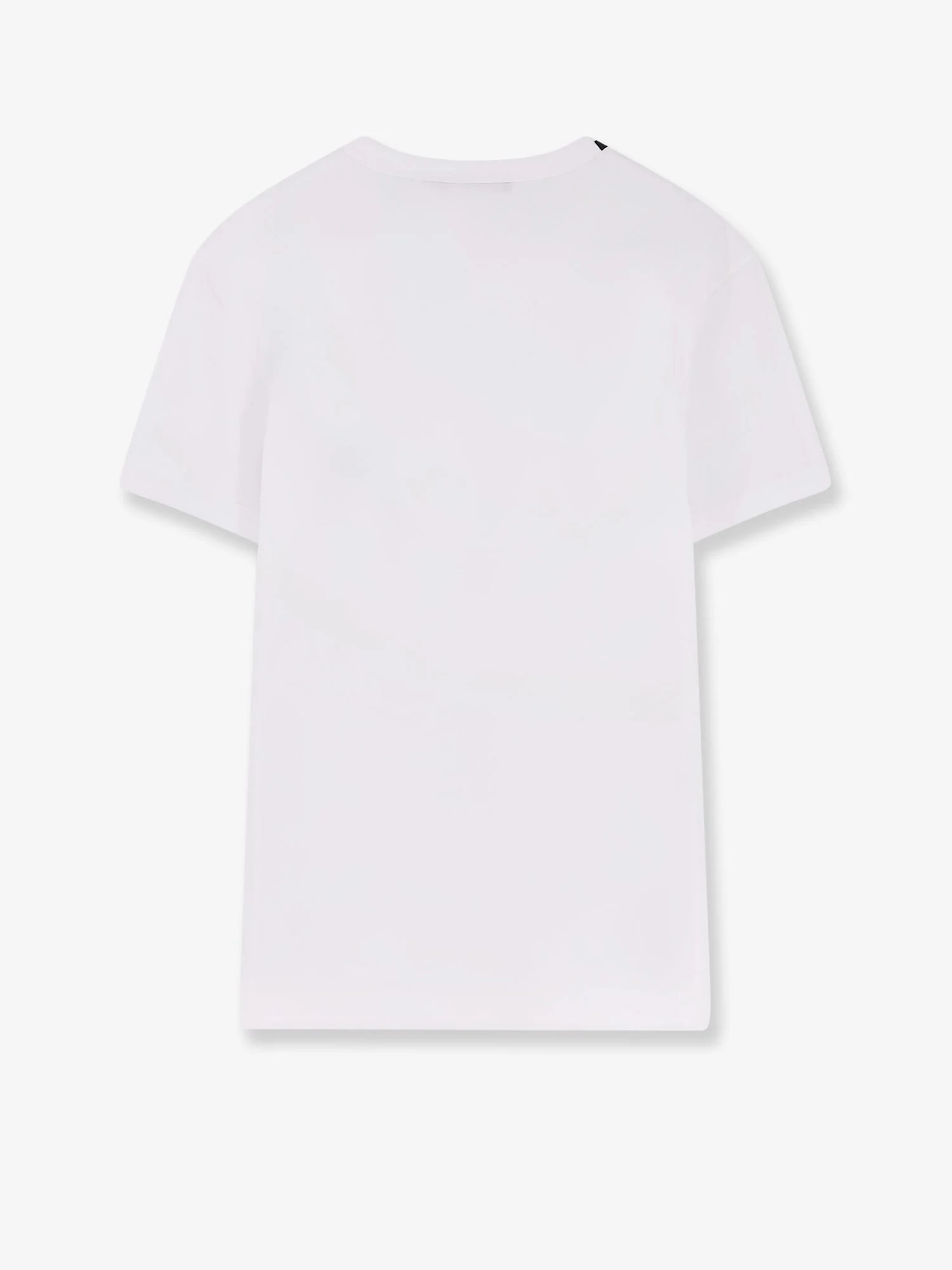 Dolce & Gabbana Cotton T-Shirt With Iconic Logo Patch - Image 3