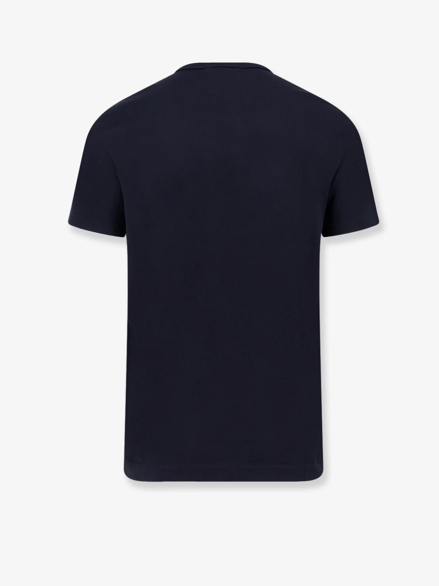 Dolce & Gabbana Cotton T-Shirt With Iconic Logo Patch - Image 6