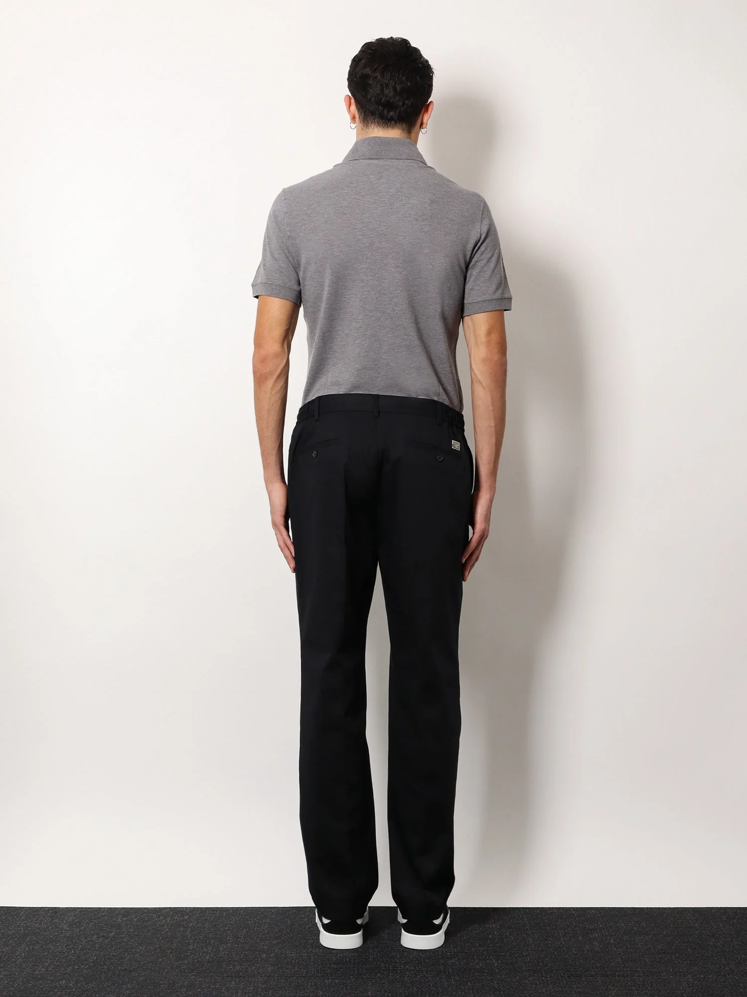 Dolce & Gabbana Cotton Trouser With Elastic Inserts And Drawstring - Image 3