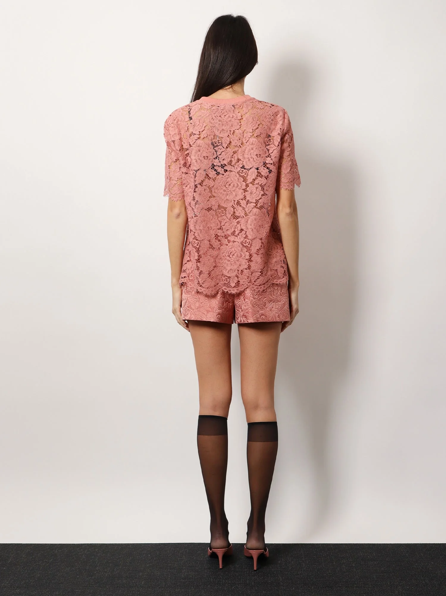 Dolce & Gabbana Dg Floral Lace Top - Image 4