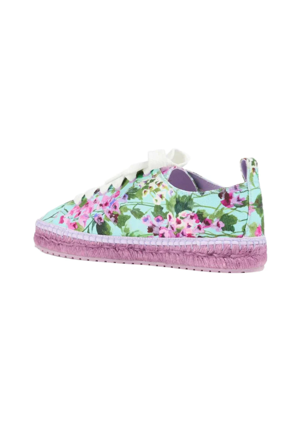 Dolce & Gabbana Floral Canvas Espadrille Sneakers - Image 5