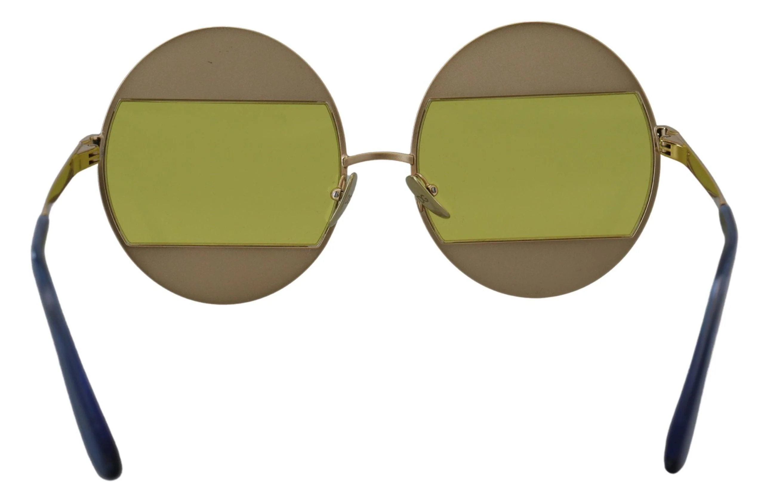 Dolce & Gabbana Gold Oval Metal Crystals Shades DG2209B Sunglasses - Image 5