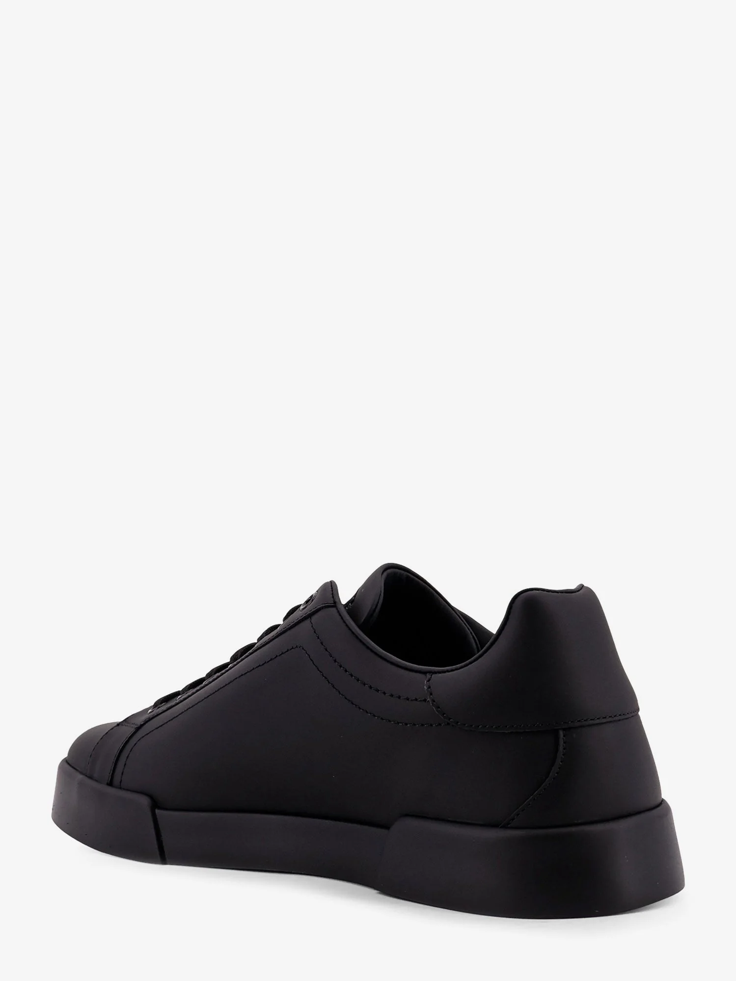 Dolce & Gabbana Leather Sneakers With Embossed Side Logo - Image 8