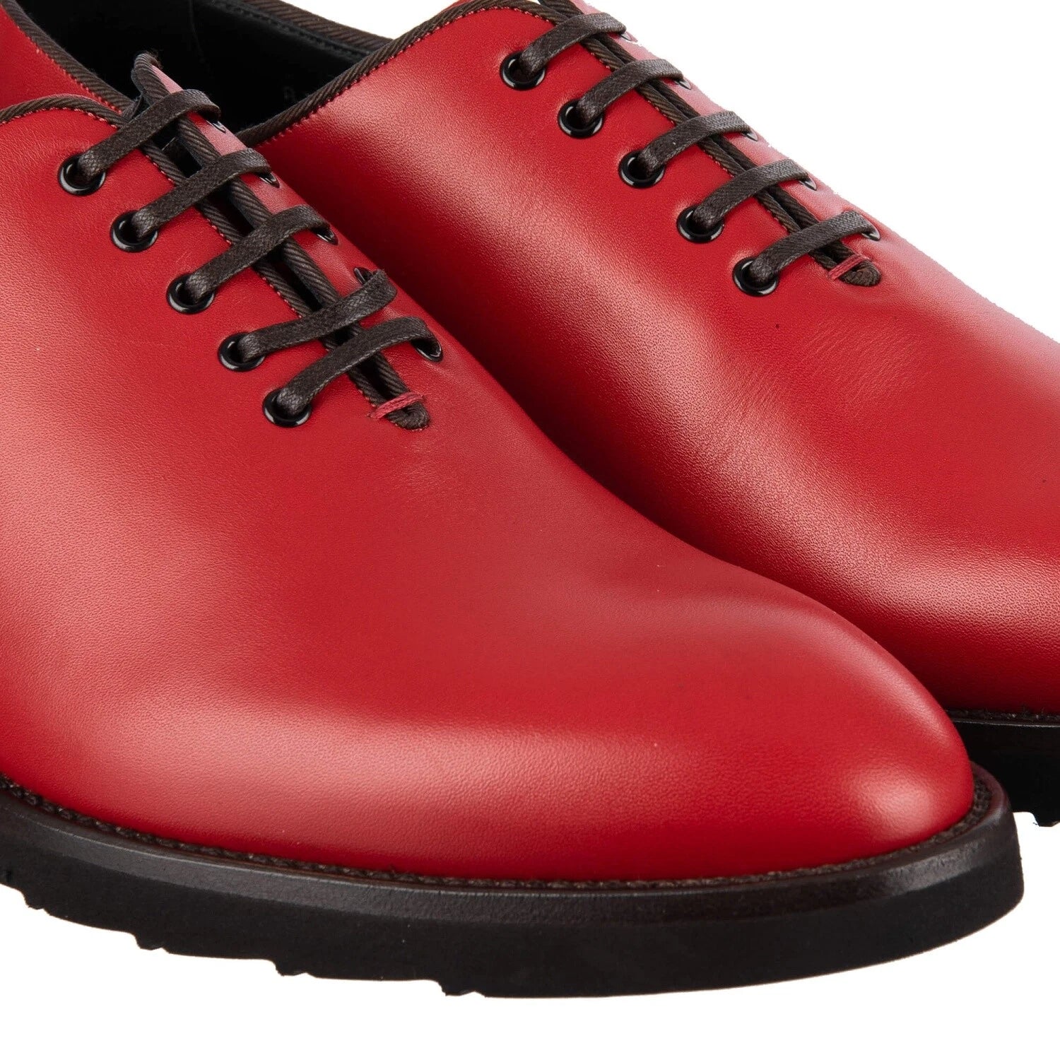 Dolce & Gabbana Men’s Leather Oxford Shoes - Image 10