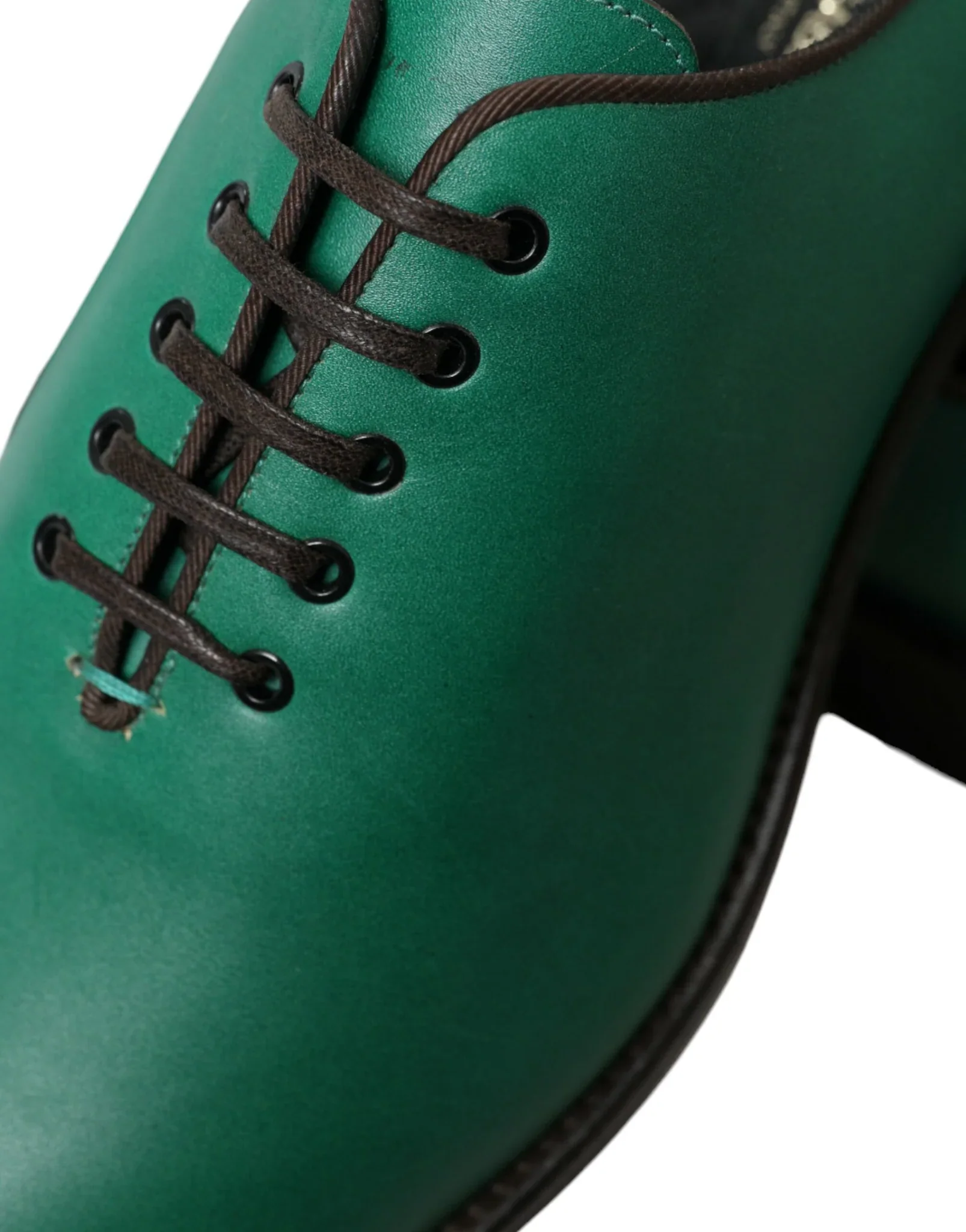 Dolce & Gabbana Men’s Leather Oxford Shoes - Image 6
