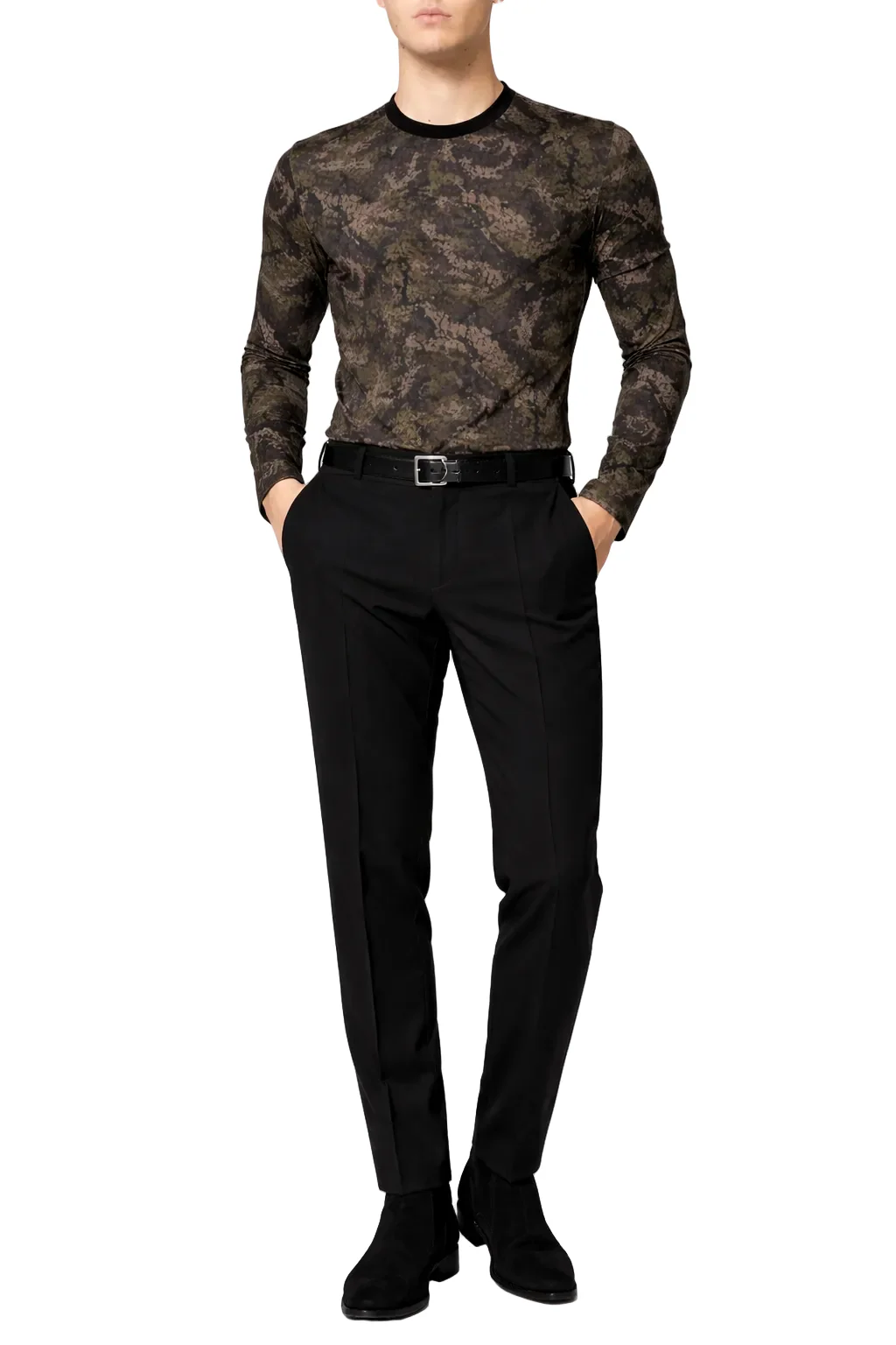 Dolce & Gabbana Multicolor Camouflage Long Sleeves T-shirt - Image 3