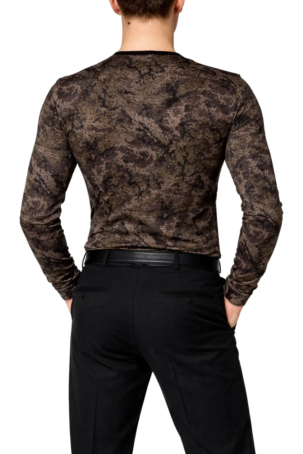 Dolce & Gabbana Multicolor Camouflage Long Sleeves T-shirt - Image 5