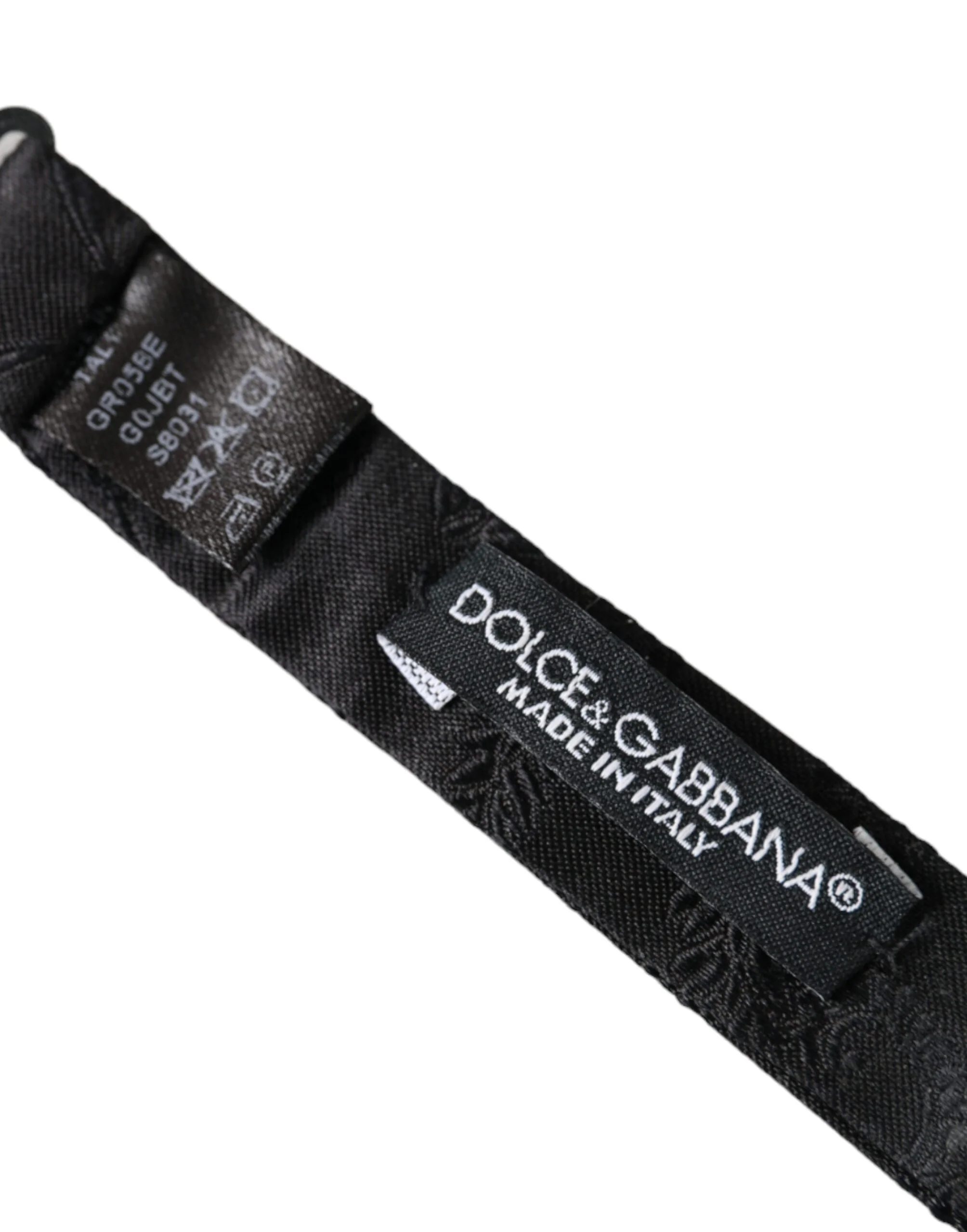 Dolce & Gabbana Multicolor Fantasy Silk Adjustable Neck Bow Tie - Image 6
