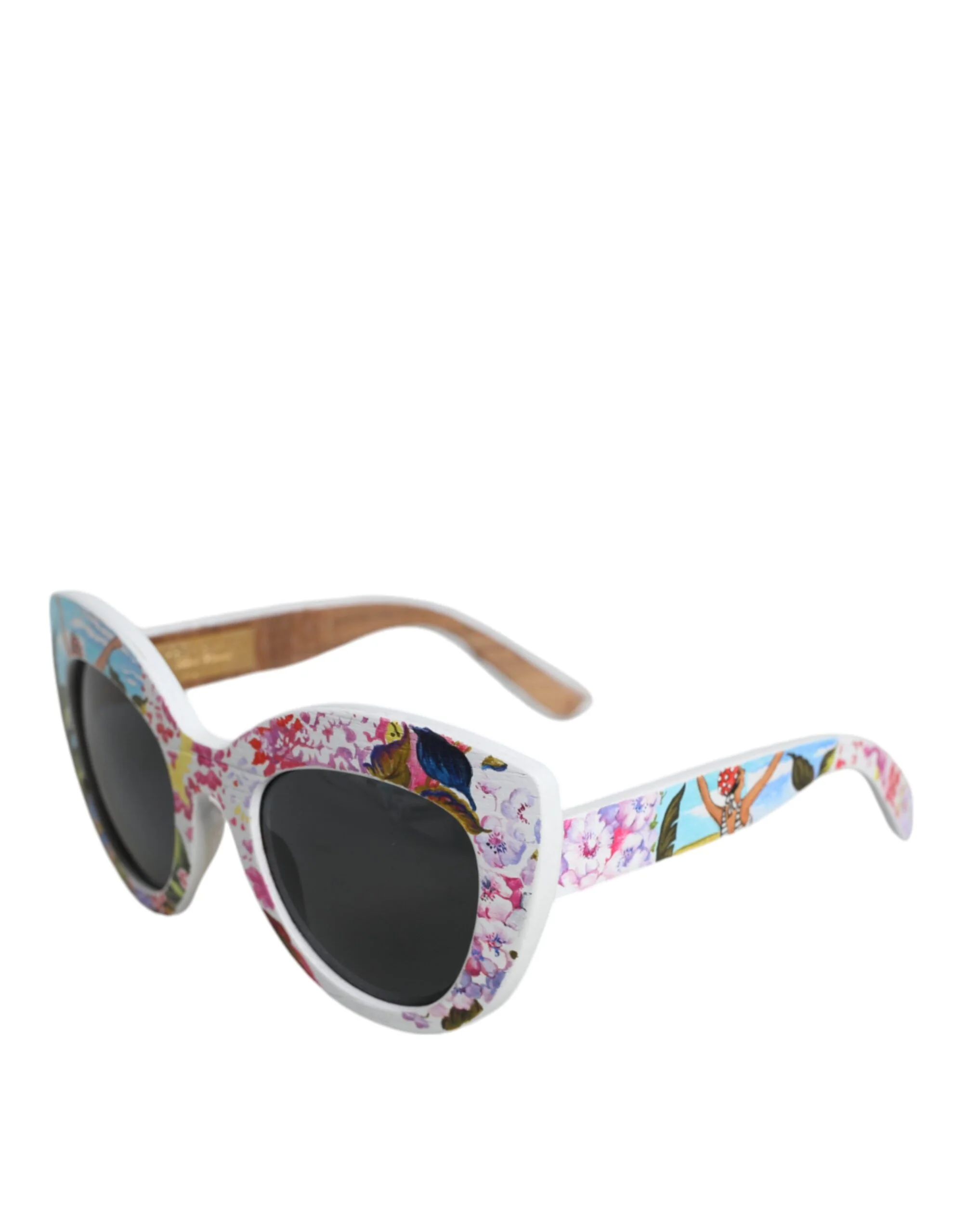 Dolce & Gabbana Multicolor Wood Crystal Sunglasses - Image 2